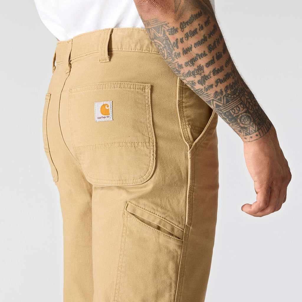 Relaxed straight rigby canvas pants - work pants