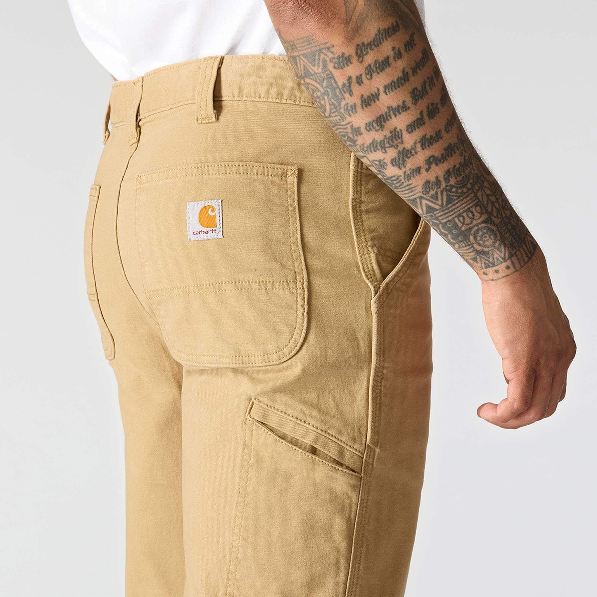 Relaxed straight rigby canvas pants - work pants