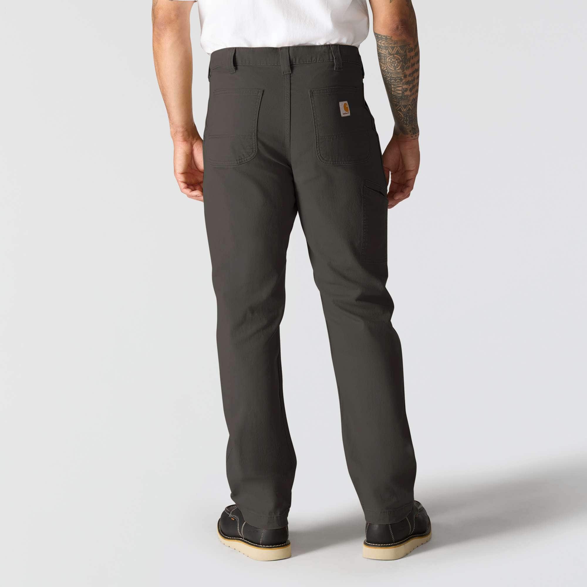 Relaxed straight rigby canvas pants - work pants