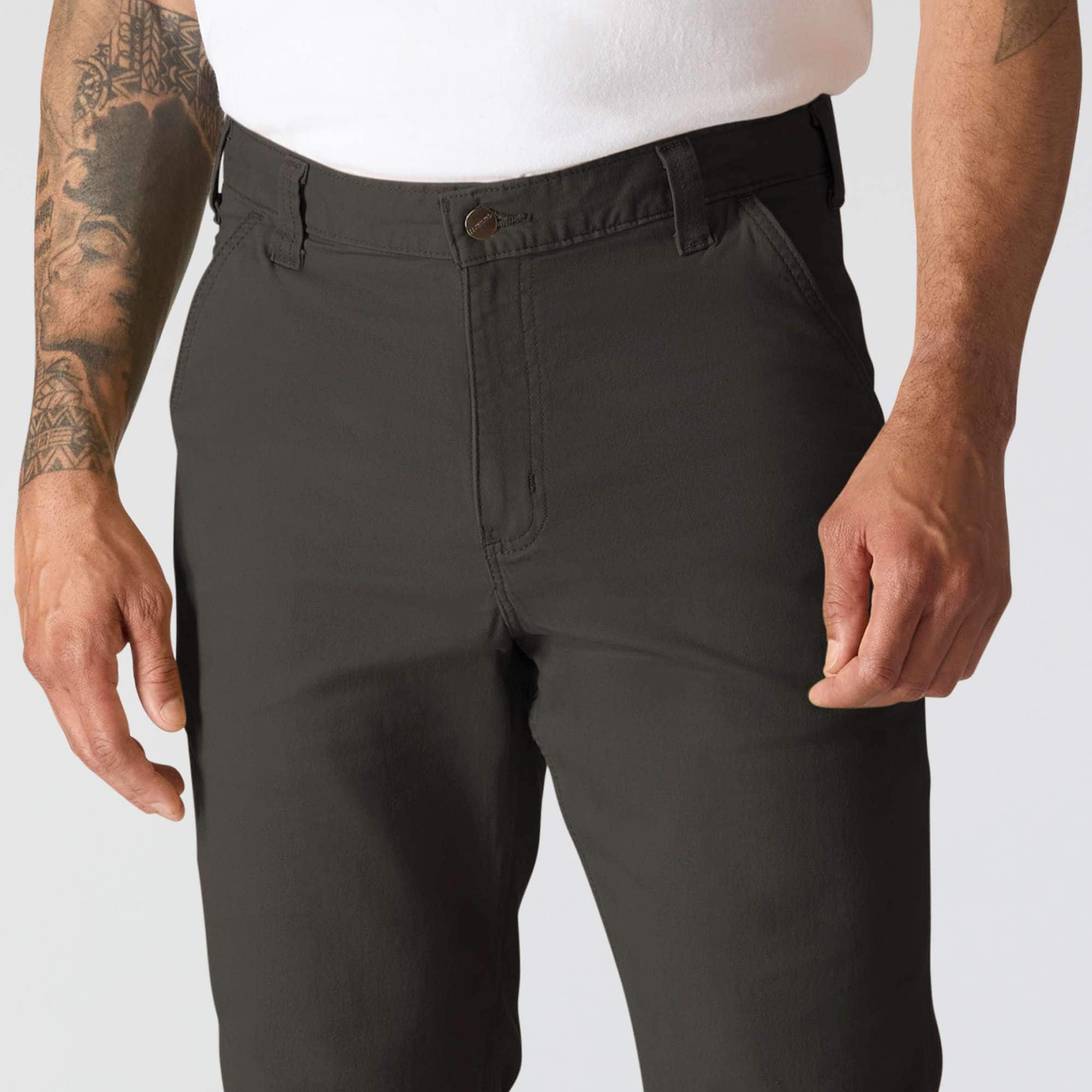 Relaxed straight rigby canvas pants - work pants