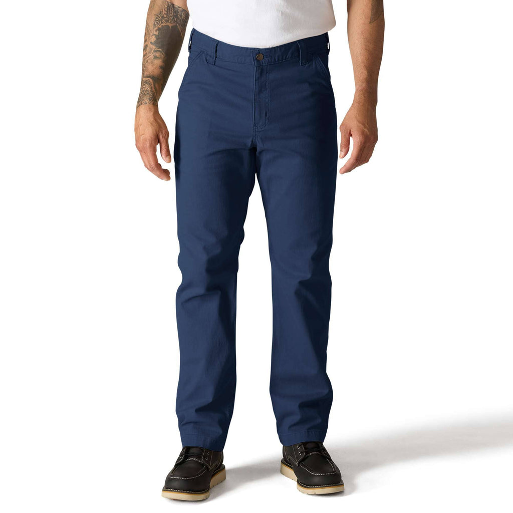 Relaxed straight rigby canvas pants - work pants