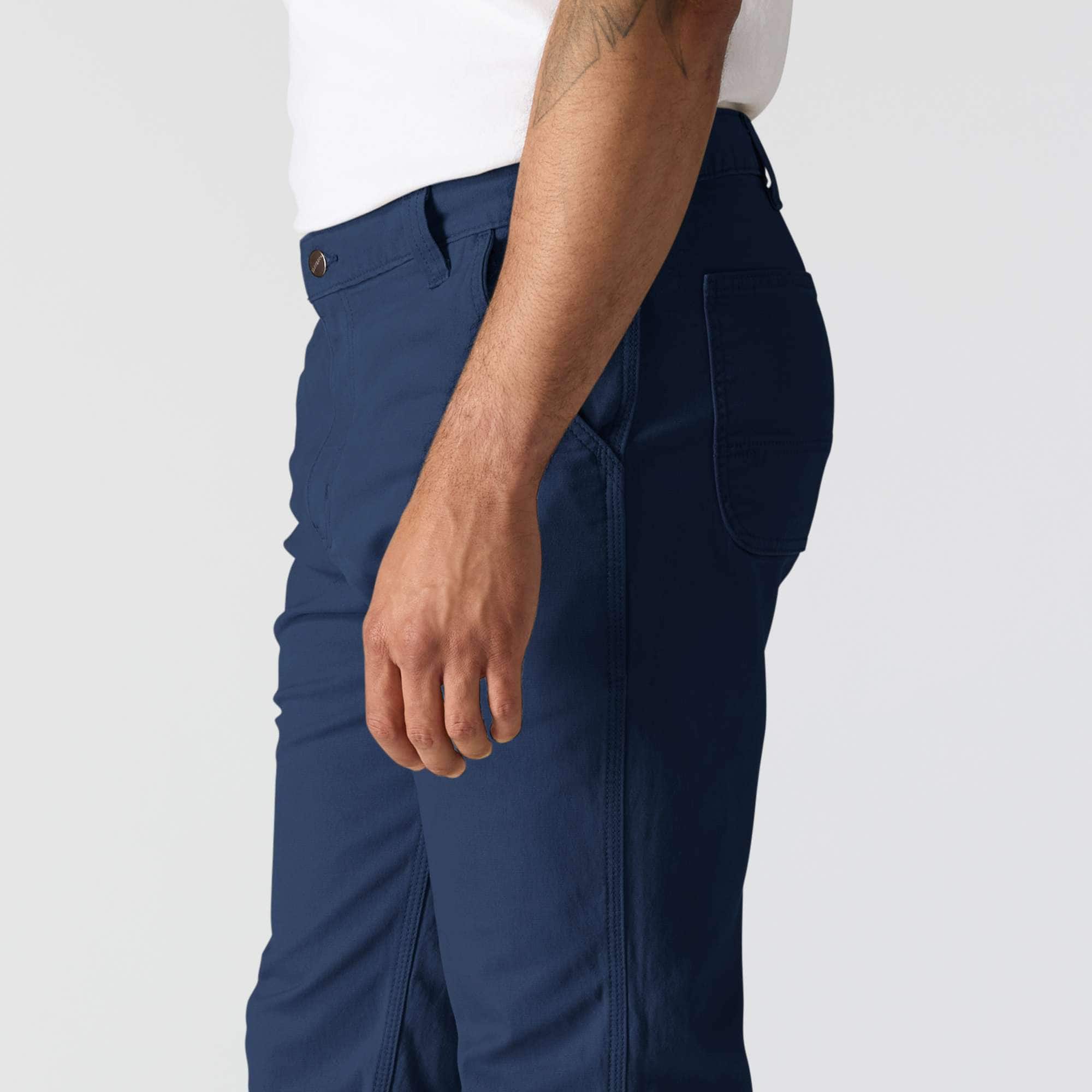 Relaxed straight rigby canvas pants - work pants