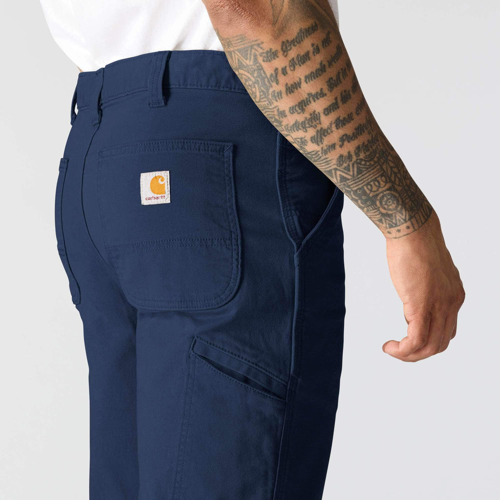 Relaxed straight rigby canvas pants - work pants