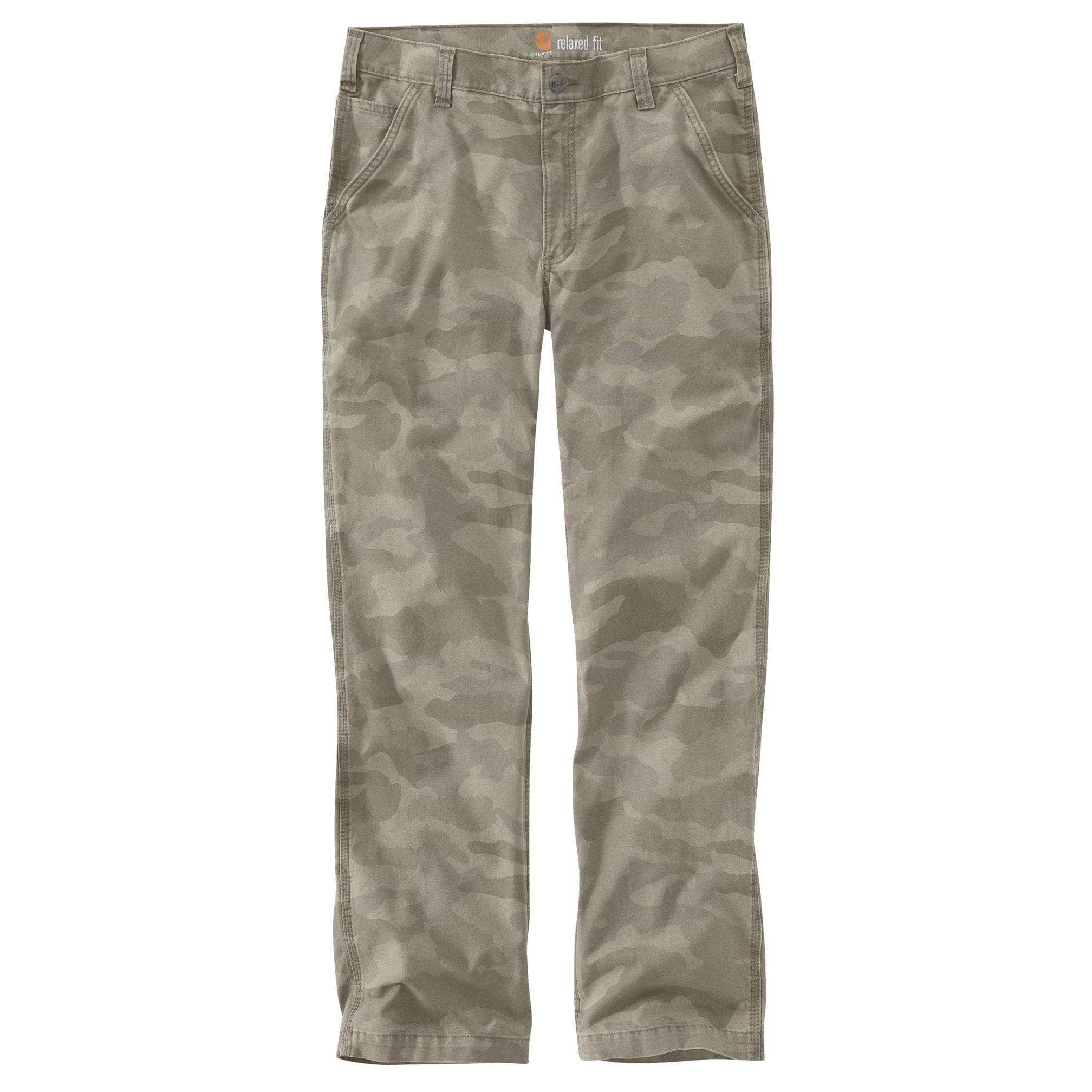 Relaxed straight rigby canvas pants - work pants