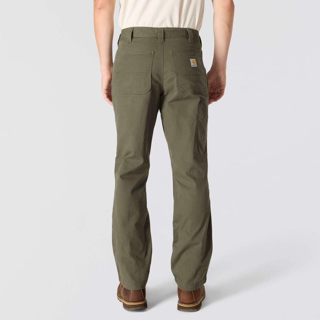 Relaxed straight rigby canvas pants - work pants