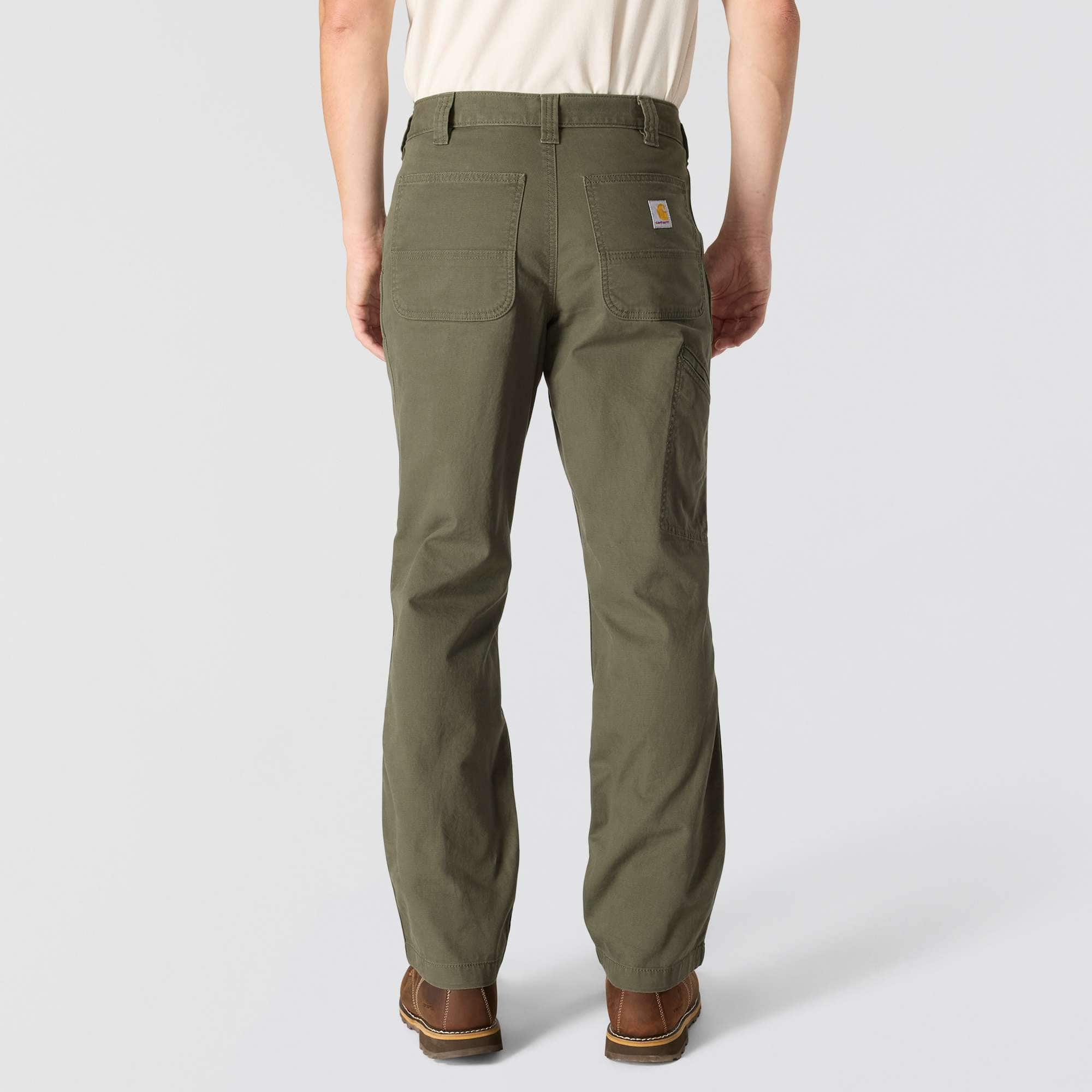 Relaxed straight rigby canvas pants - work pants