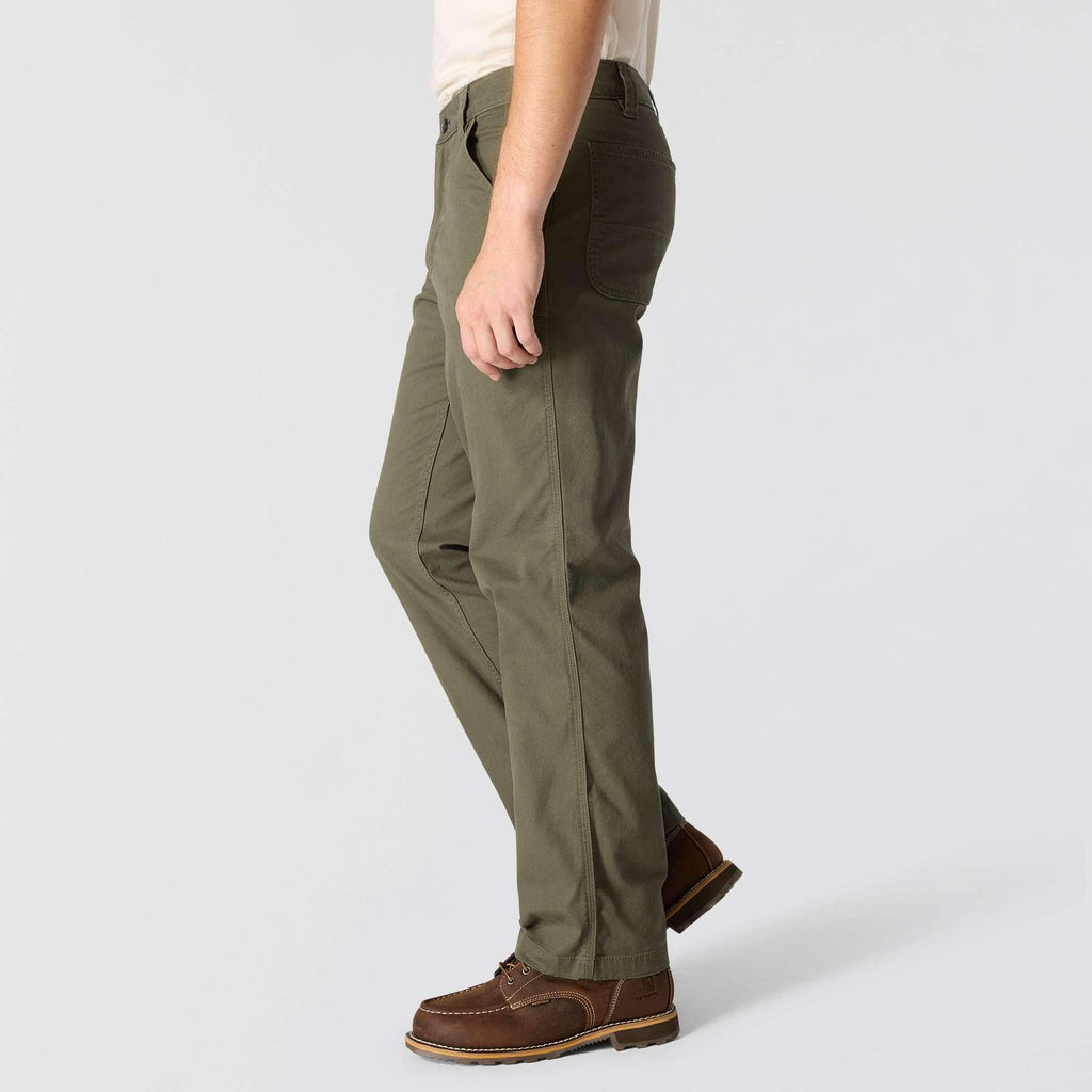Relaxed straight rigby canvas pants - work pants