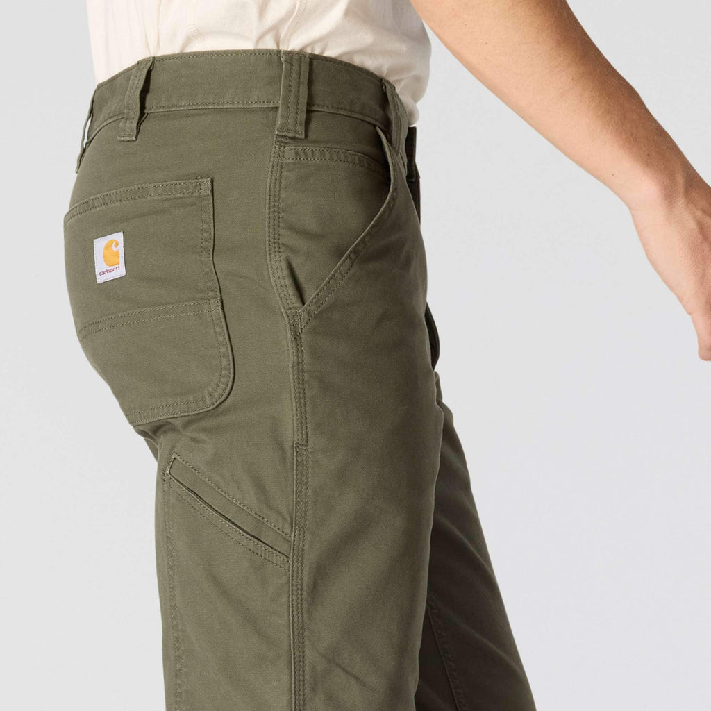 Relaxed straight rigby canvas pants - work pants
