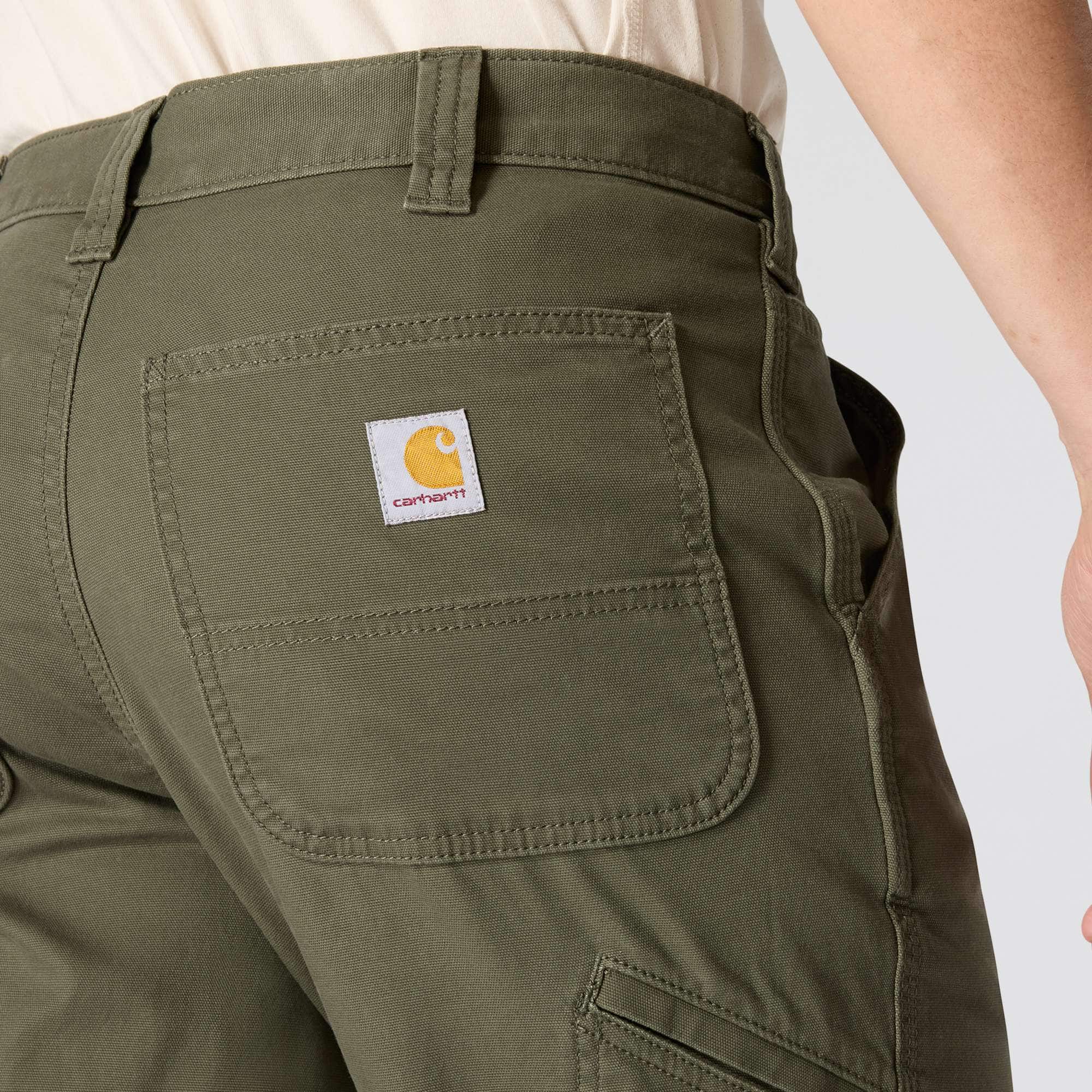 Relaxed straight rigby canvas pants - work pants
