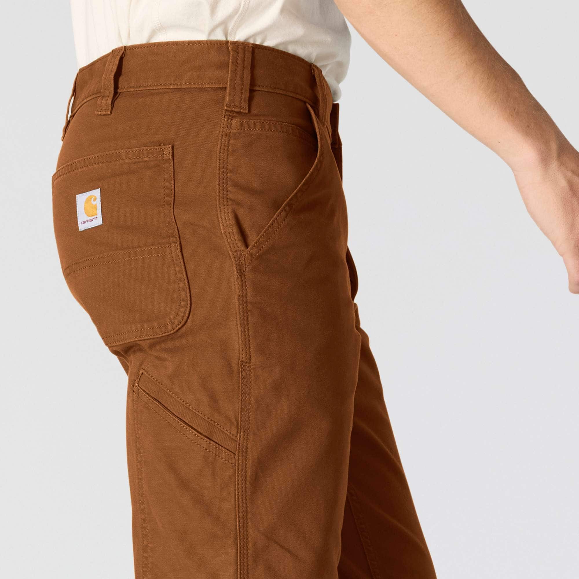 Relaxed straight rigby canvas pants - work pants