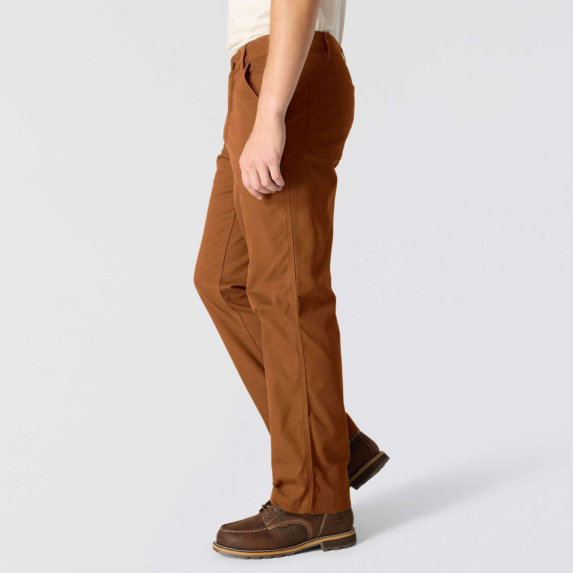 Relaxed straight rigby canvas pants - work pants