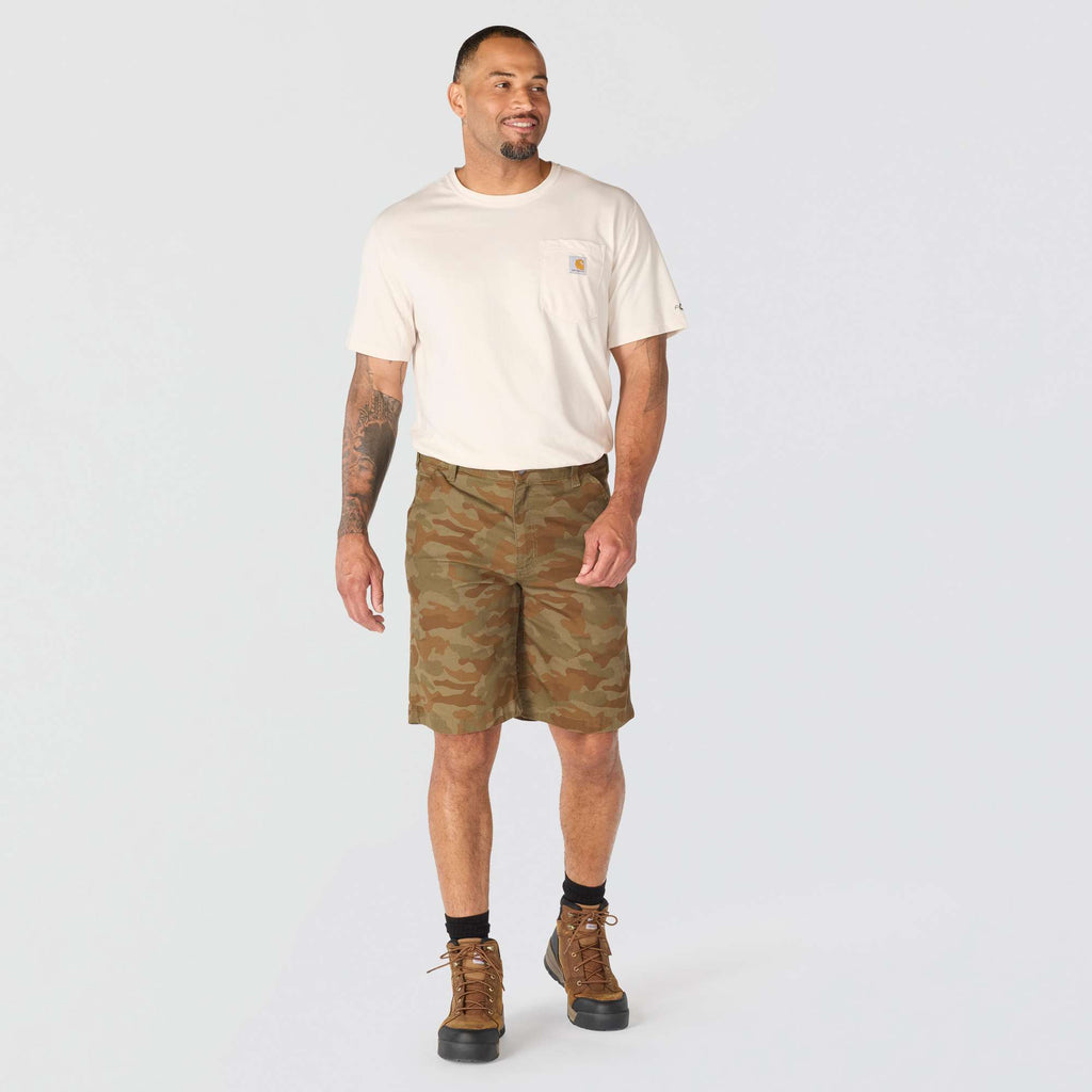 Relaxed fit 10" rigby canvas shorts - work shorts