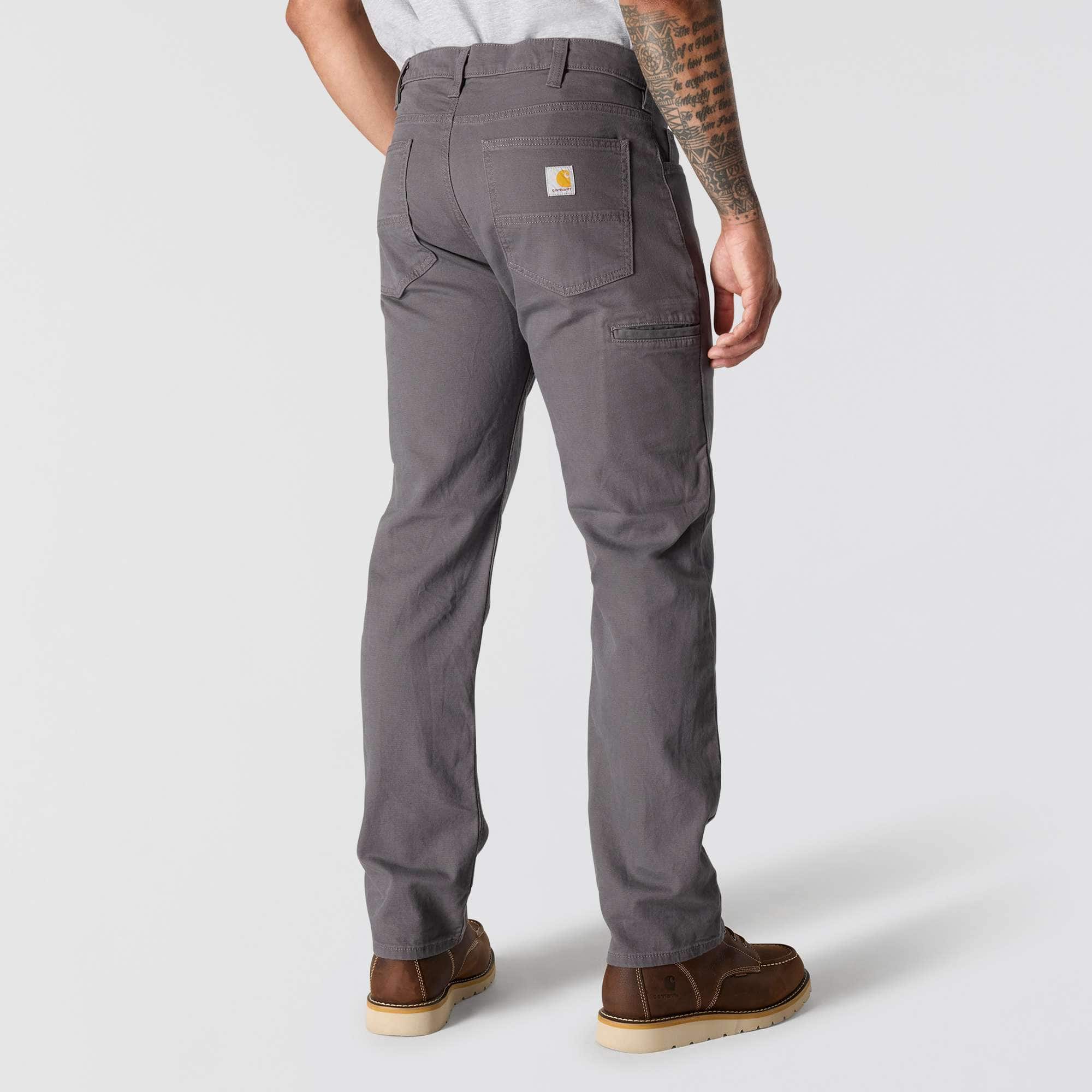 Relaxed straight rigby canvas pants - work pants