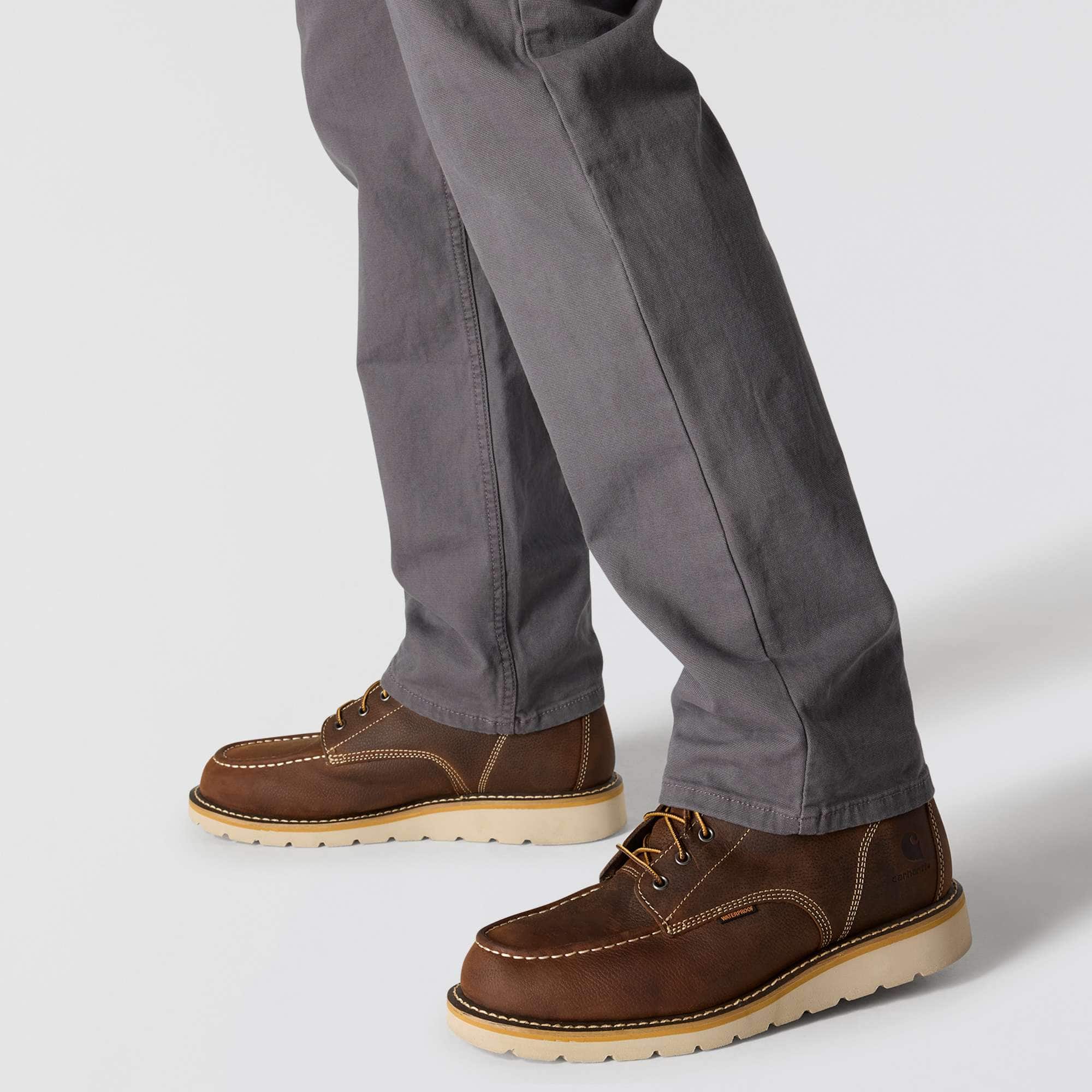 Relaxed straight rigby canvas pants - work pants