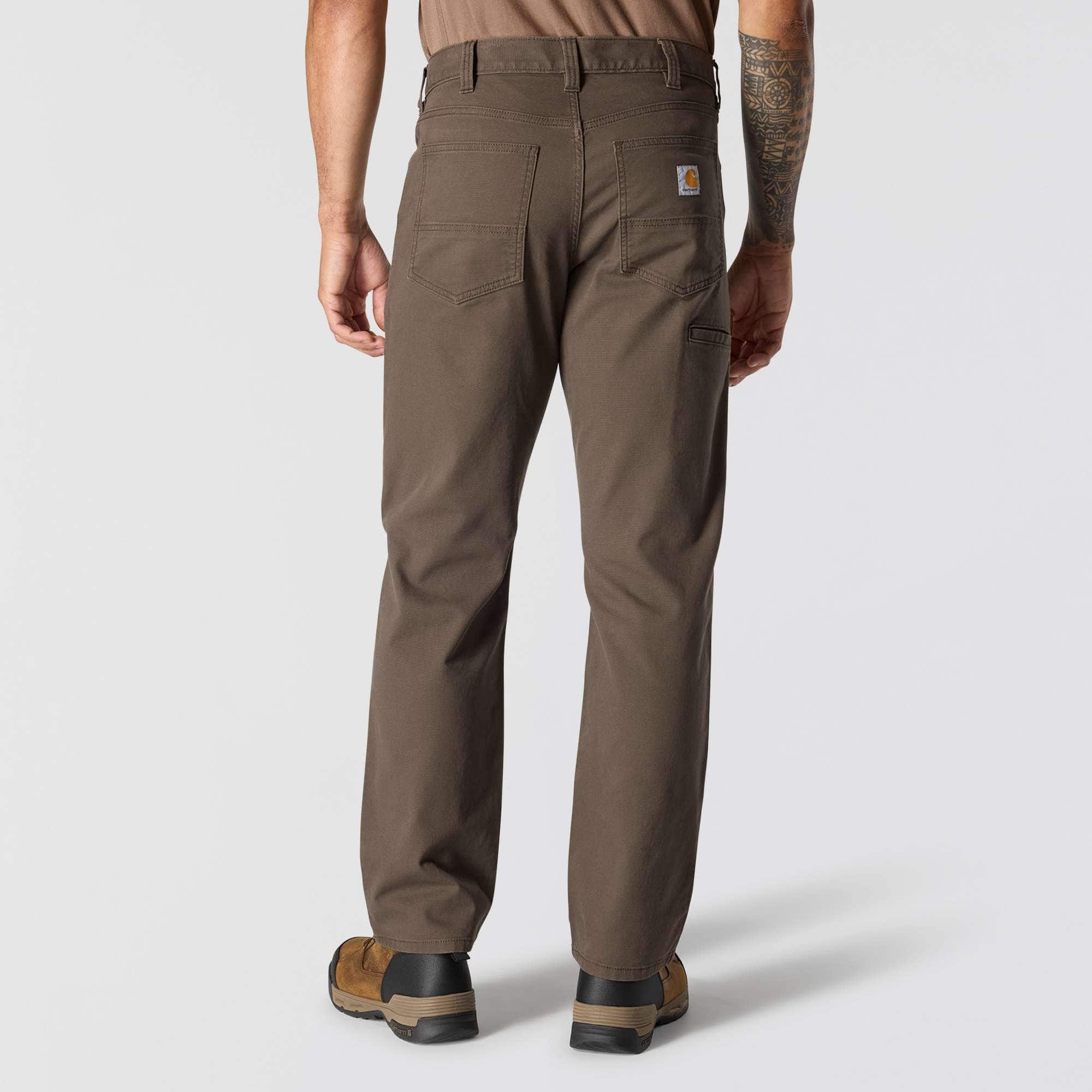 Relaxed straight rigby canvas pants - work pants