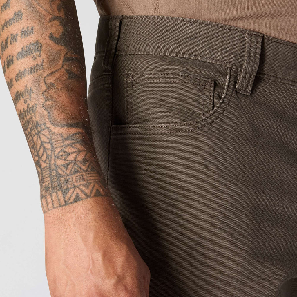 Relaxed straight rigby canvas pants - work pants