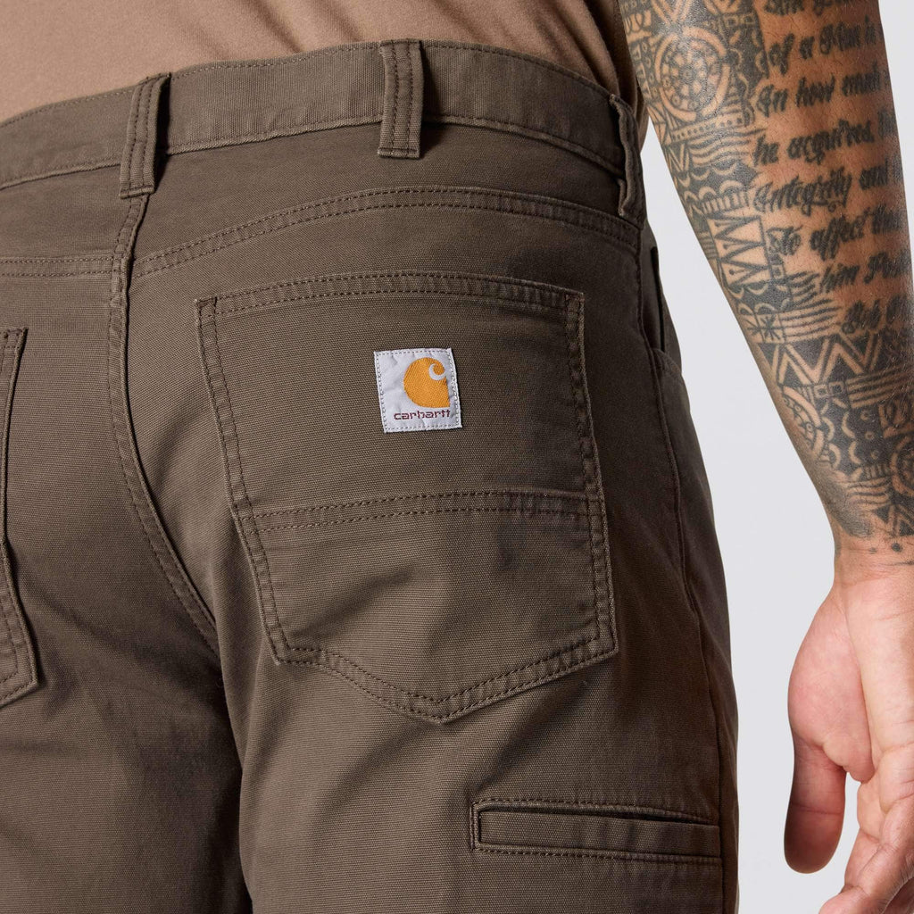 Relaxed straight rigby canvas pants - work pants