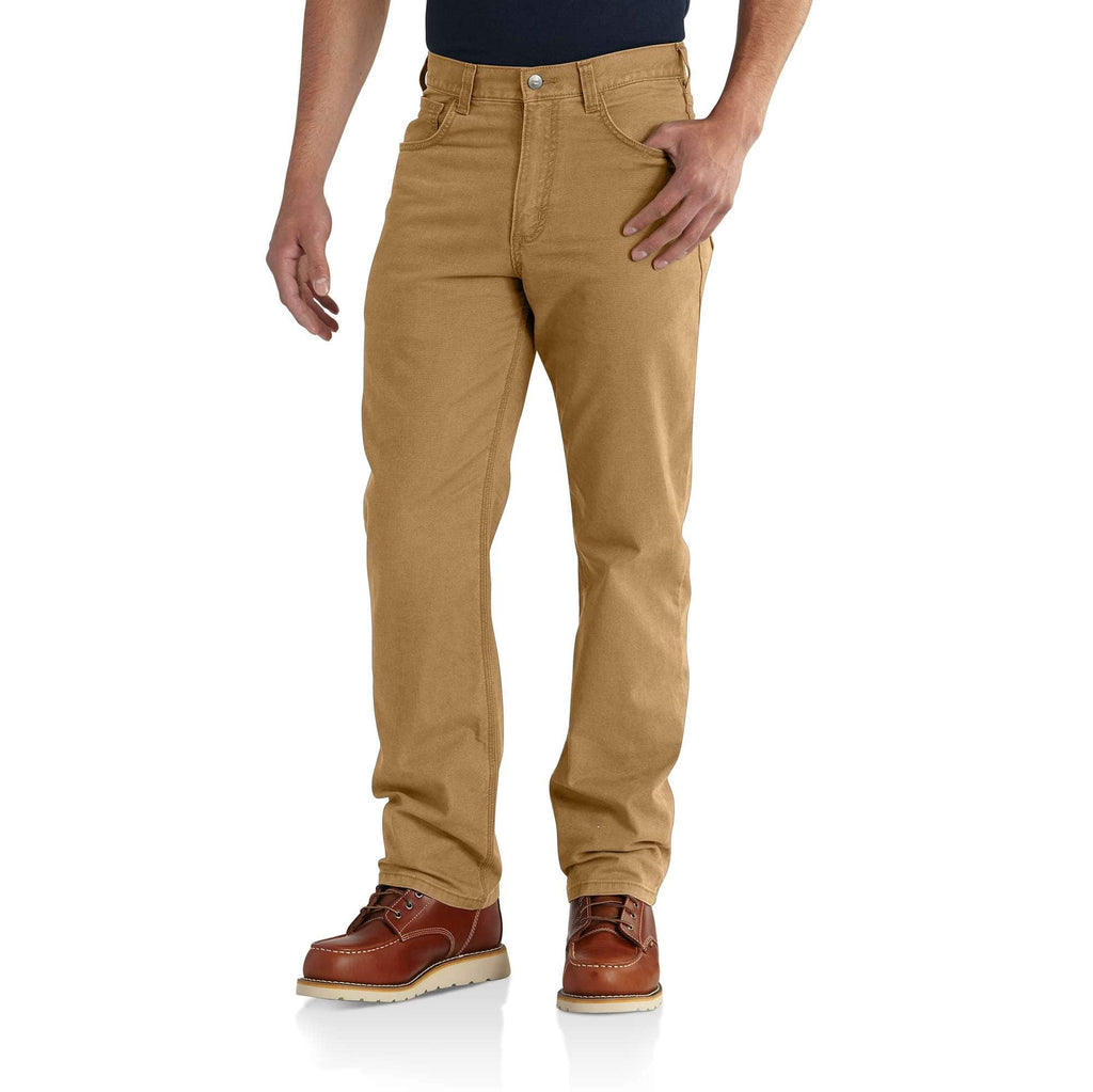 Relaxed straight rigby canvas pants - work pants