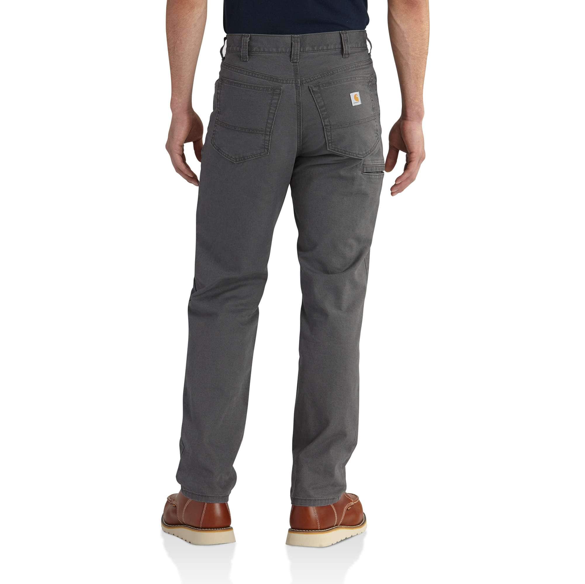 Relaxed straight rigby canvas pants - work pants