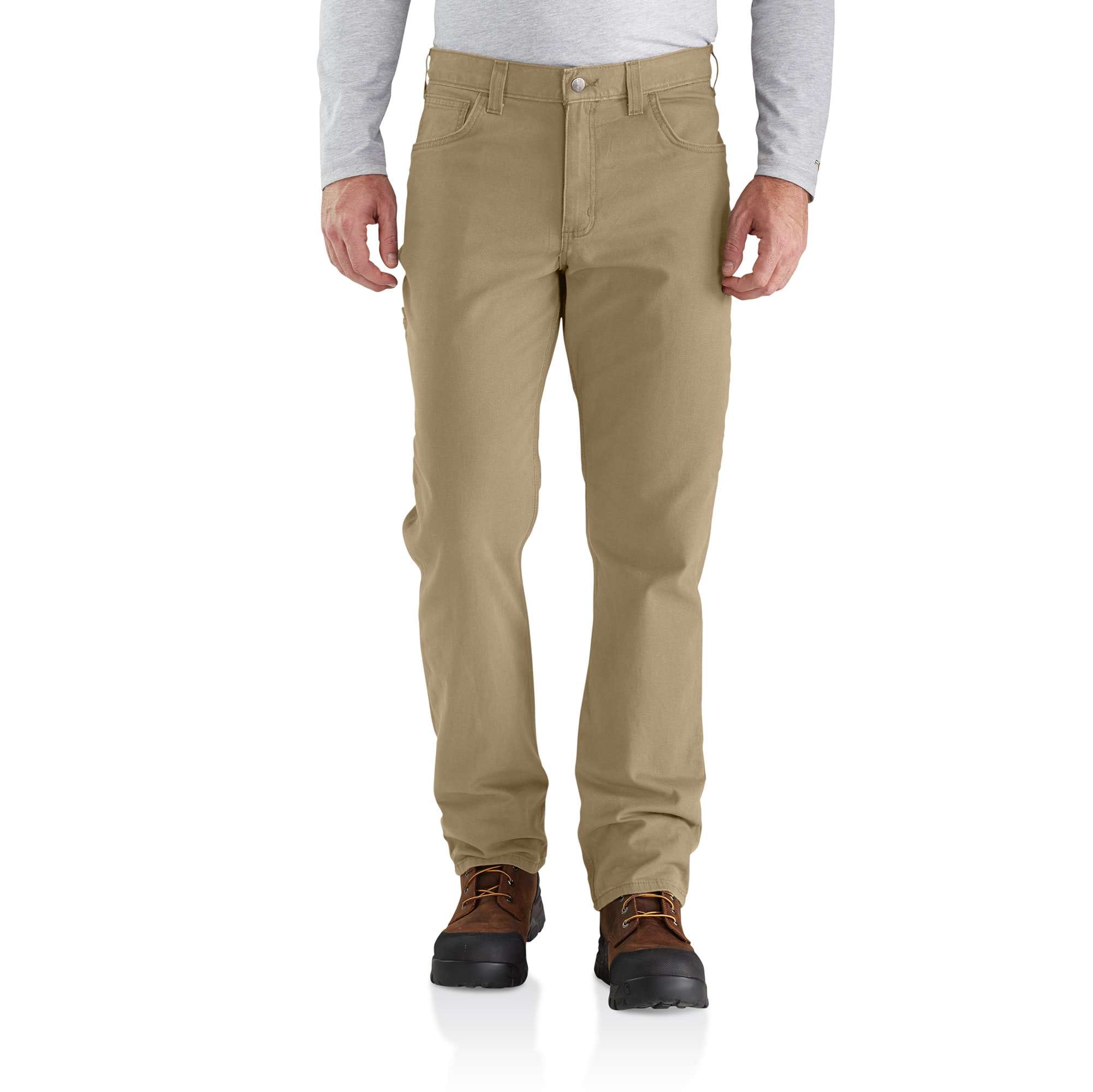 Relaxed straight rigby canvas pants - work pants