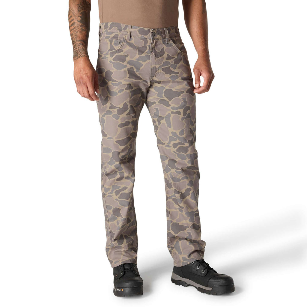 Relaxed straight rigby canvas pants - work pants