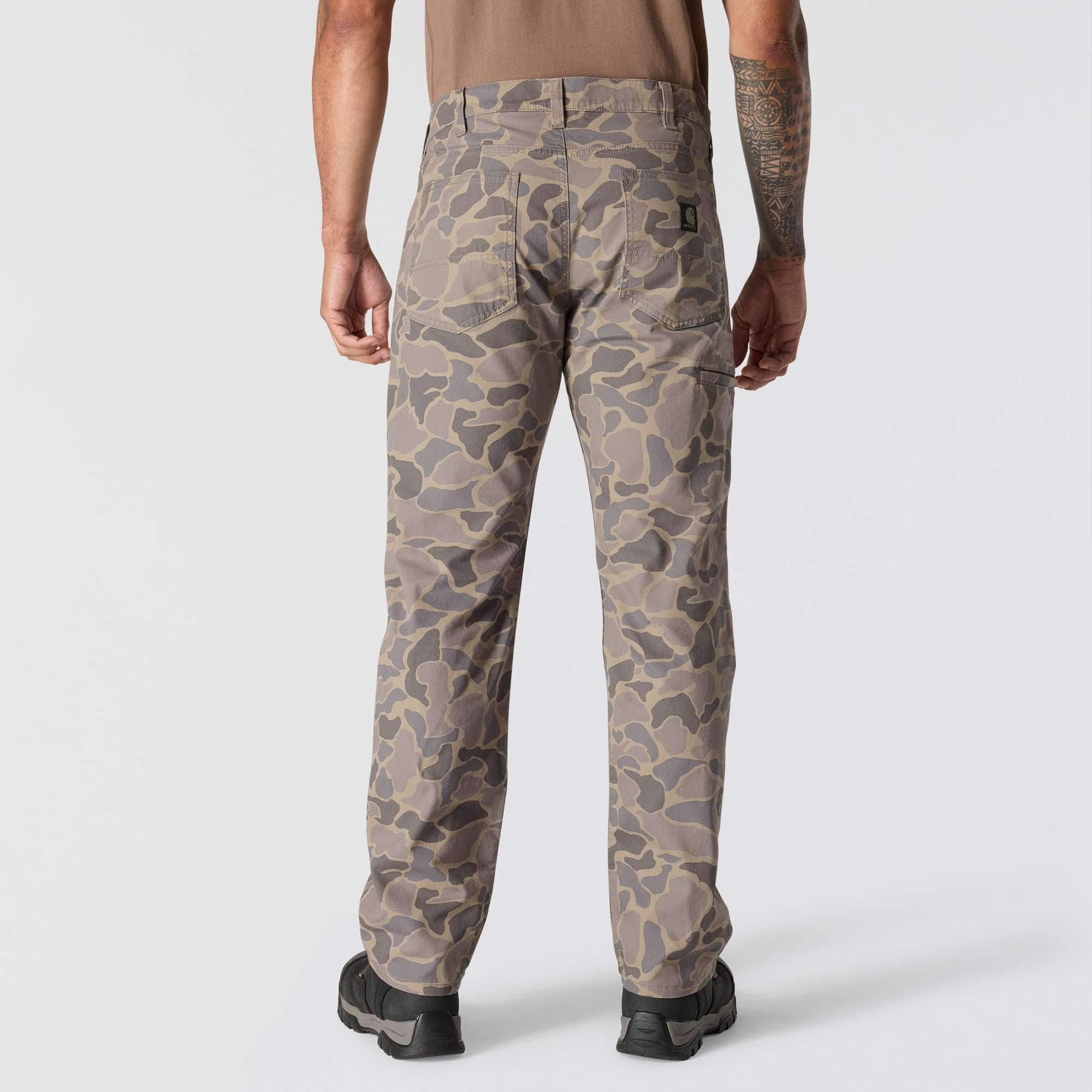 Relaxed straight rigby canvas pants - work pants