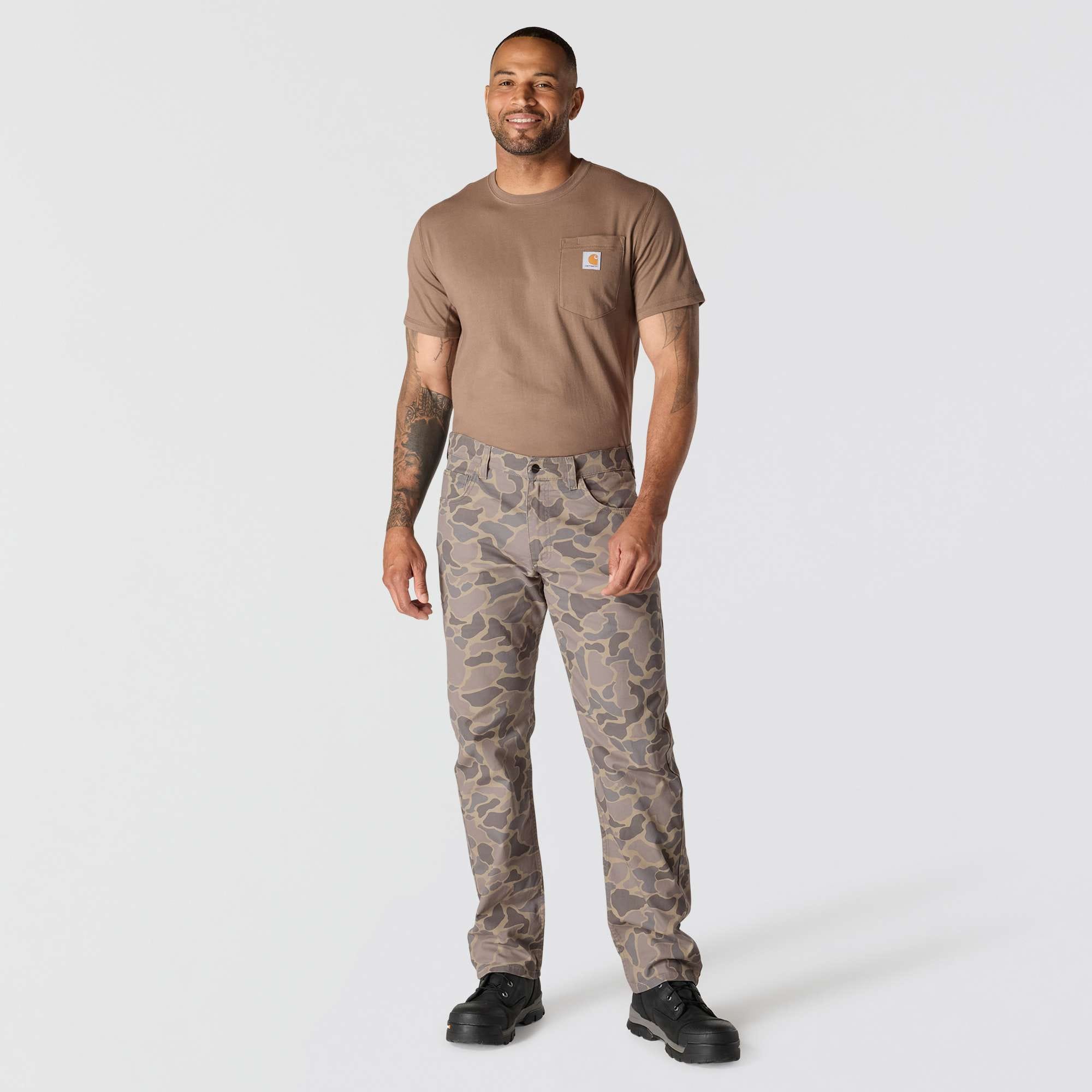 Relaxed straight rigby canvas pants - work pants