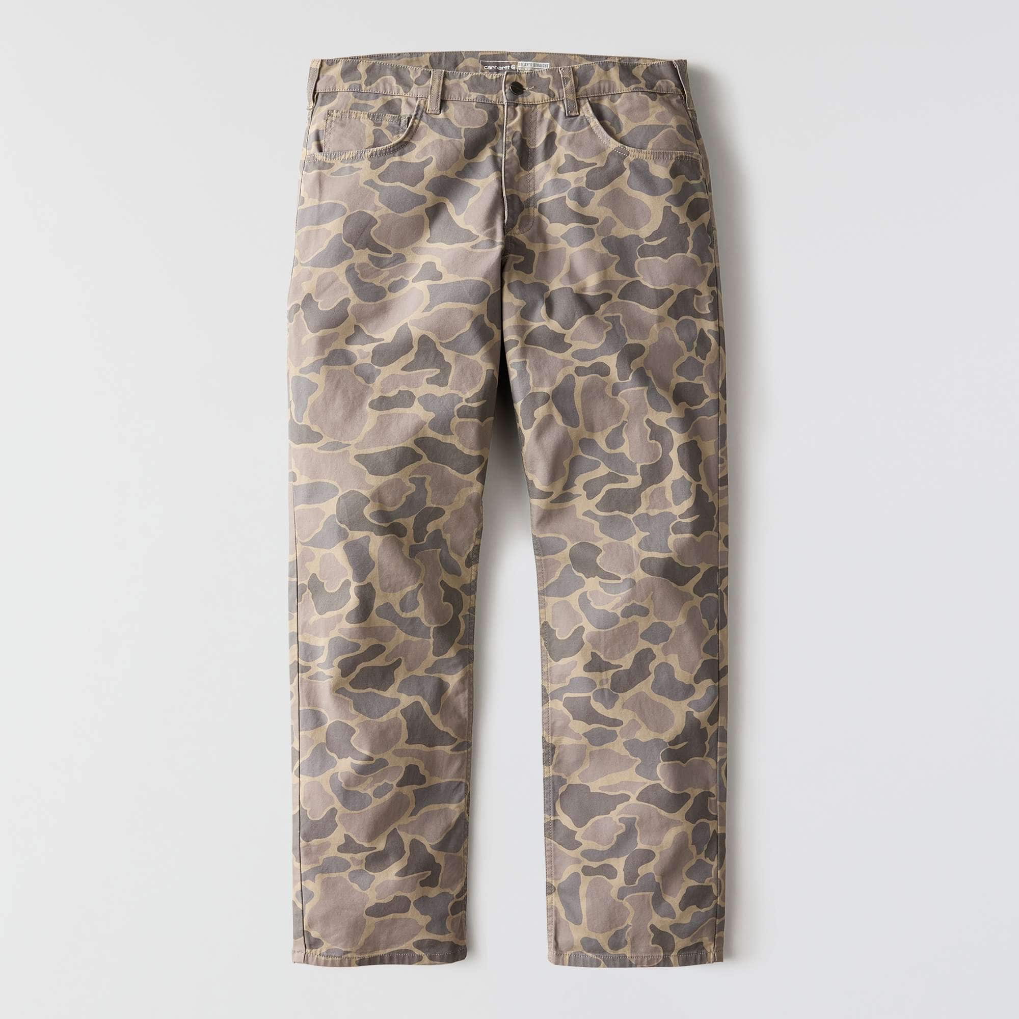 Relaxed straight rigby canvas pants - work pants