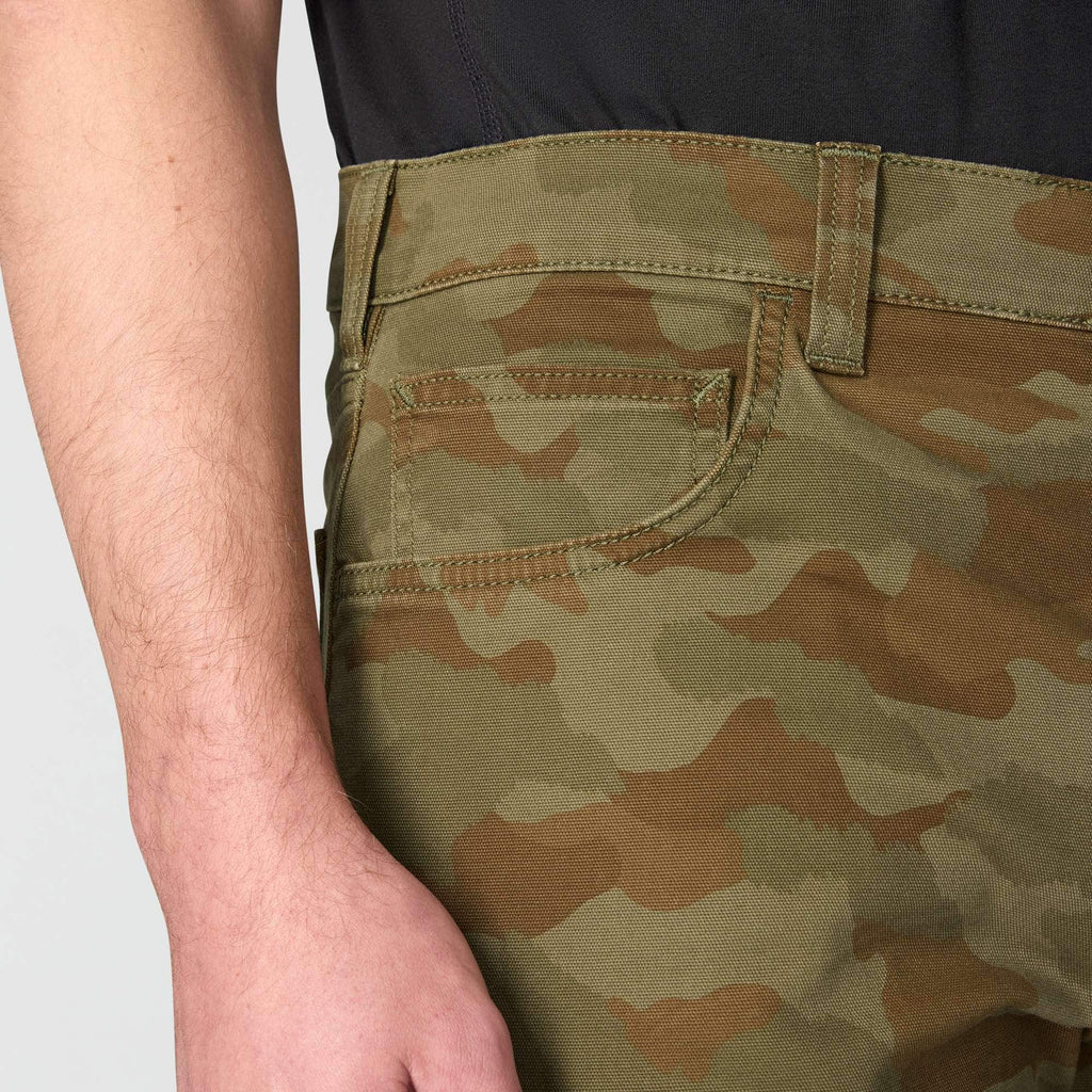 Relaxed straight rigby canvas pants - work pants