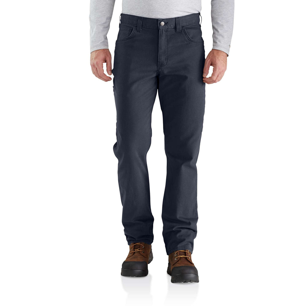 Relaxed straight rigby canvas pants - work pants