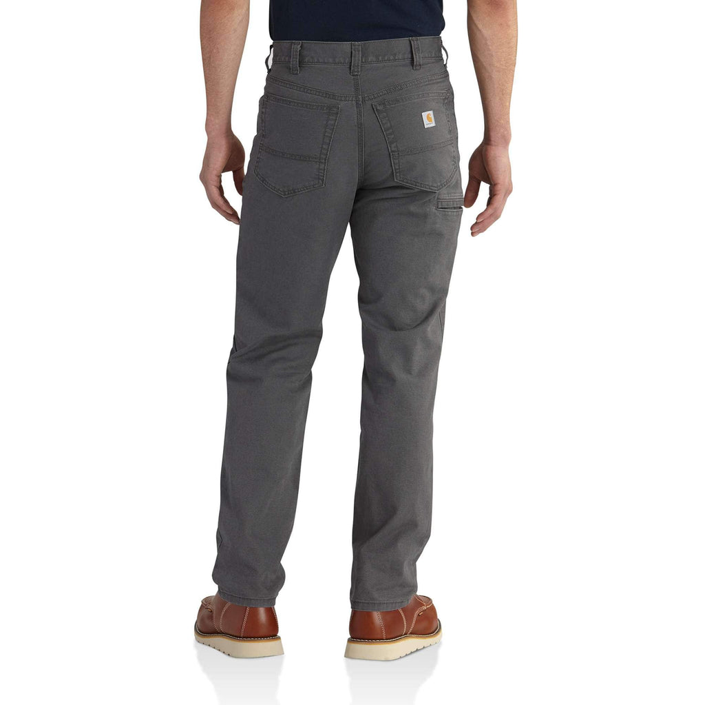 Relaxed straight rigby canvas pants - work pants