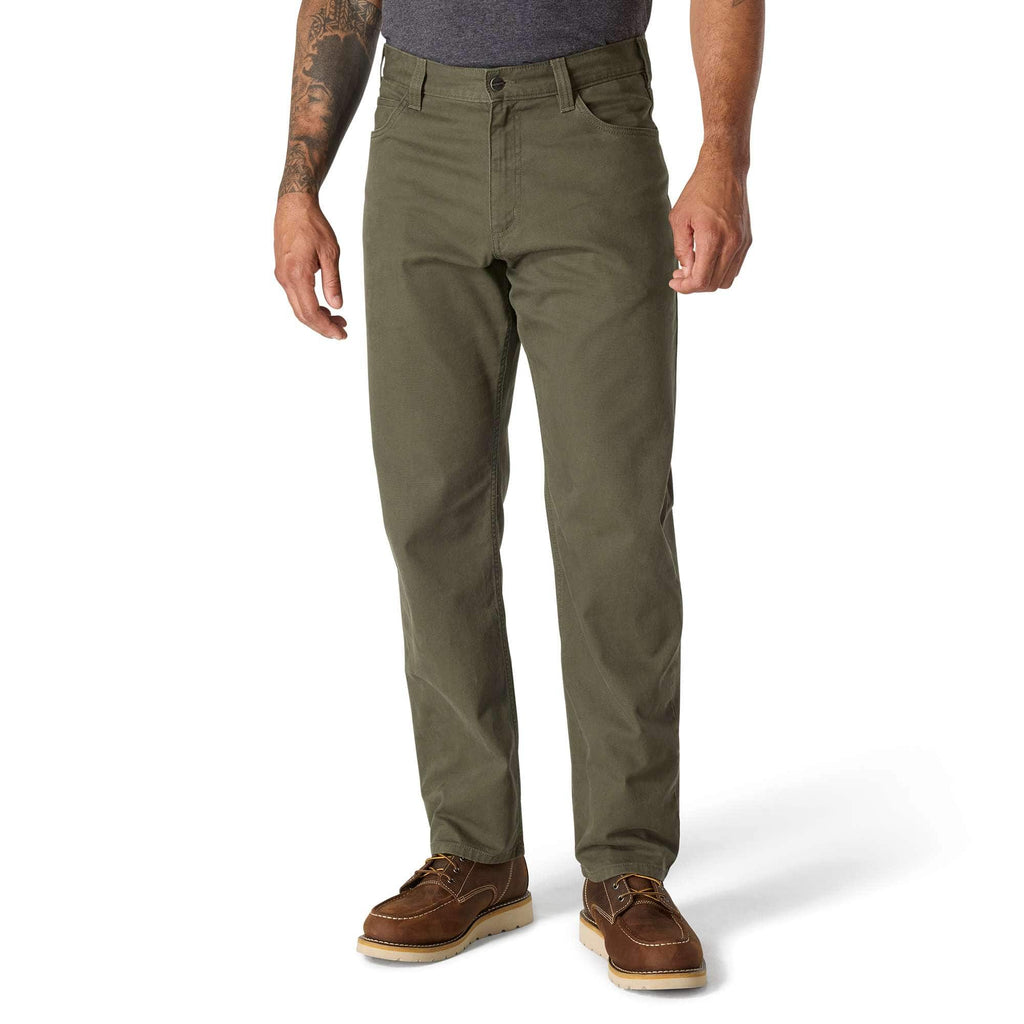 Relaxed straight rigby canvas pants - work pants