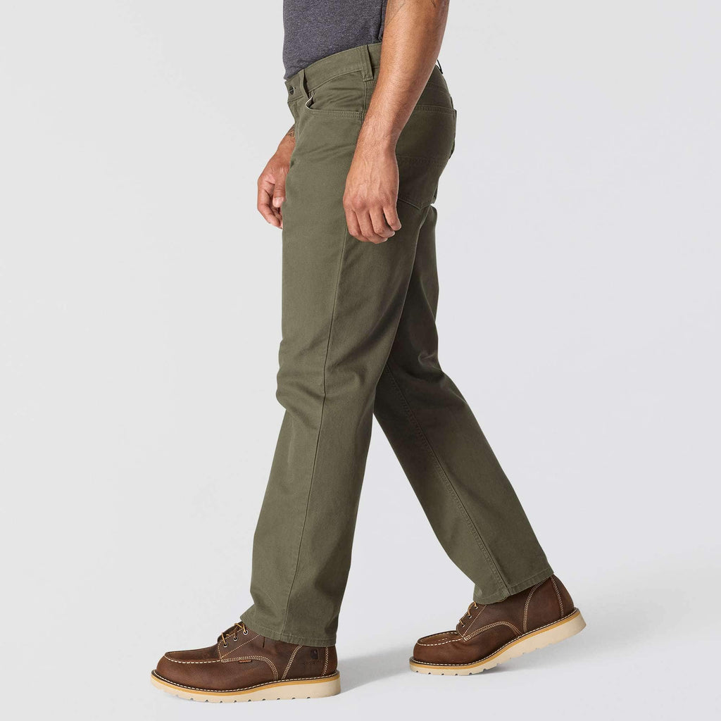 Relaxed straight rigby canvas pants - work pants