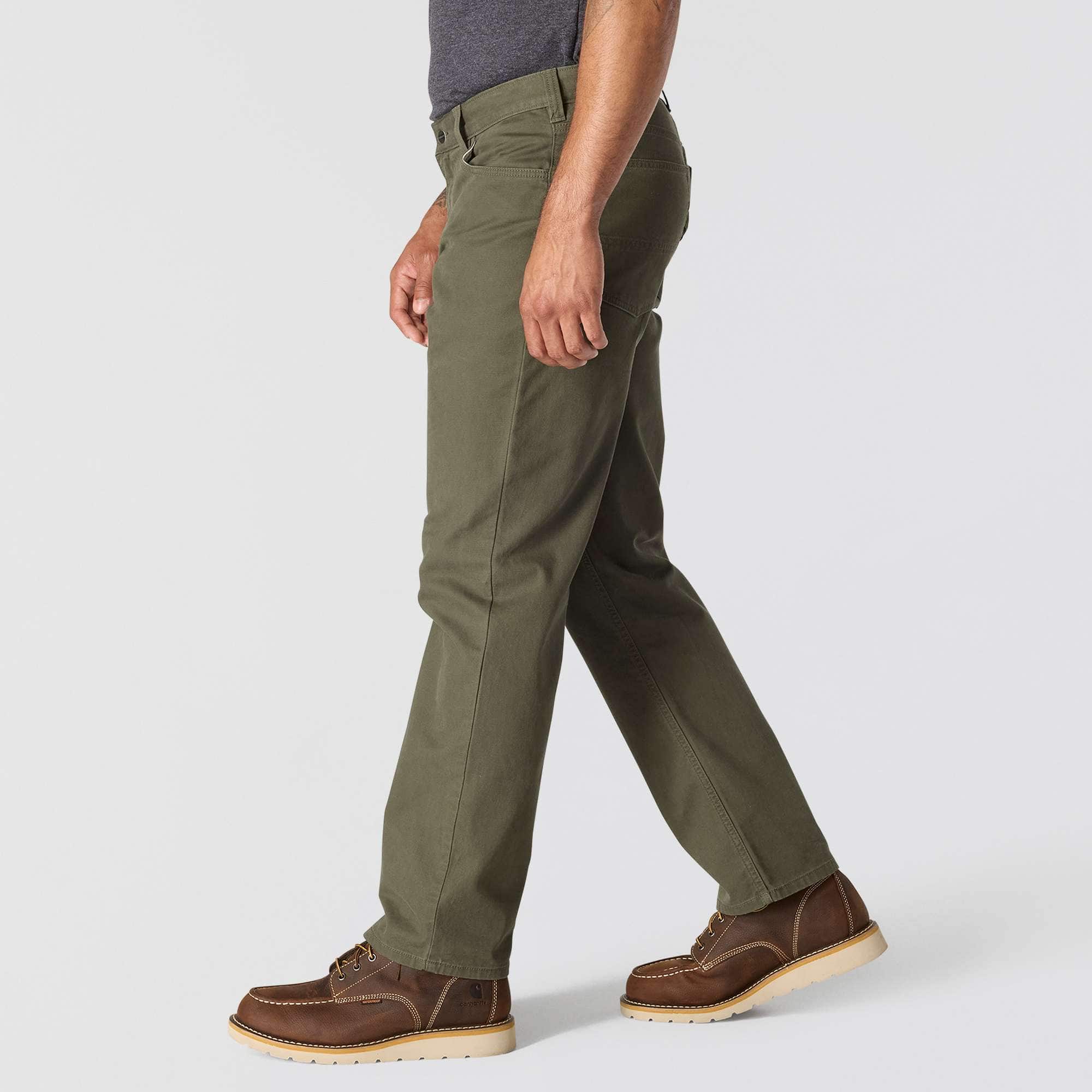 Relaxed straight rigby canvas pants - work pants