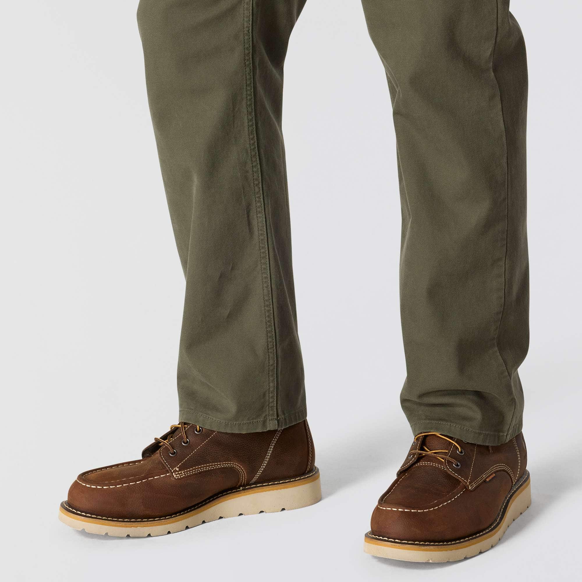 Relaxed straight rigby canvas pants - work pants