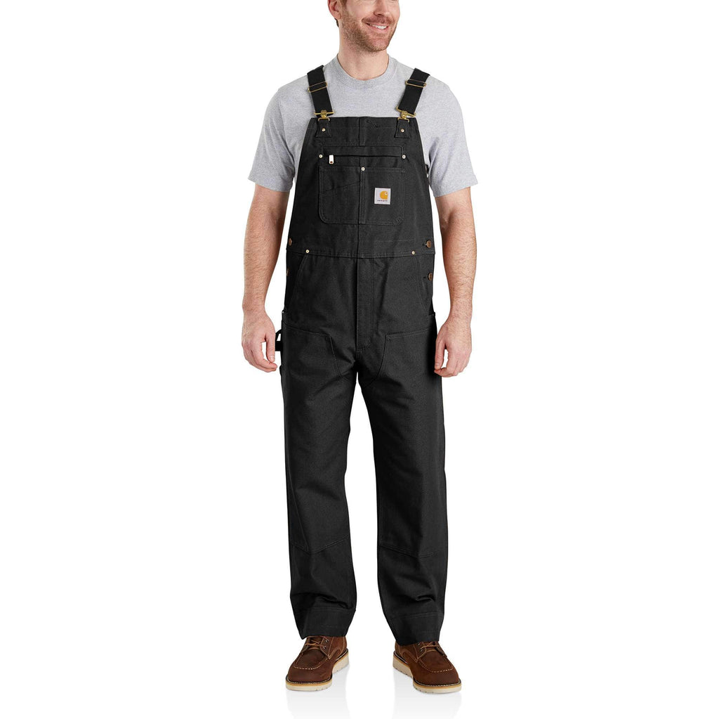 Men's iconic r01 relaxed fit duck bib overalls