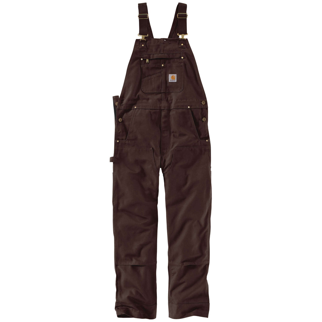 Men's iconic r01 relaxed fit duck bib overalls