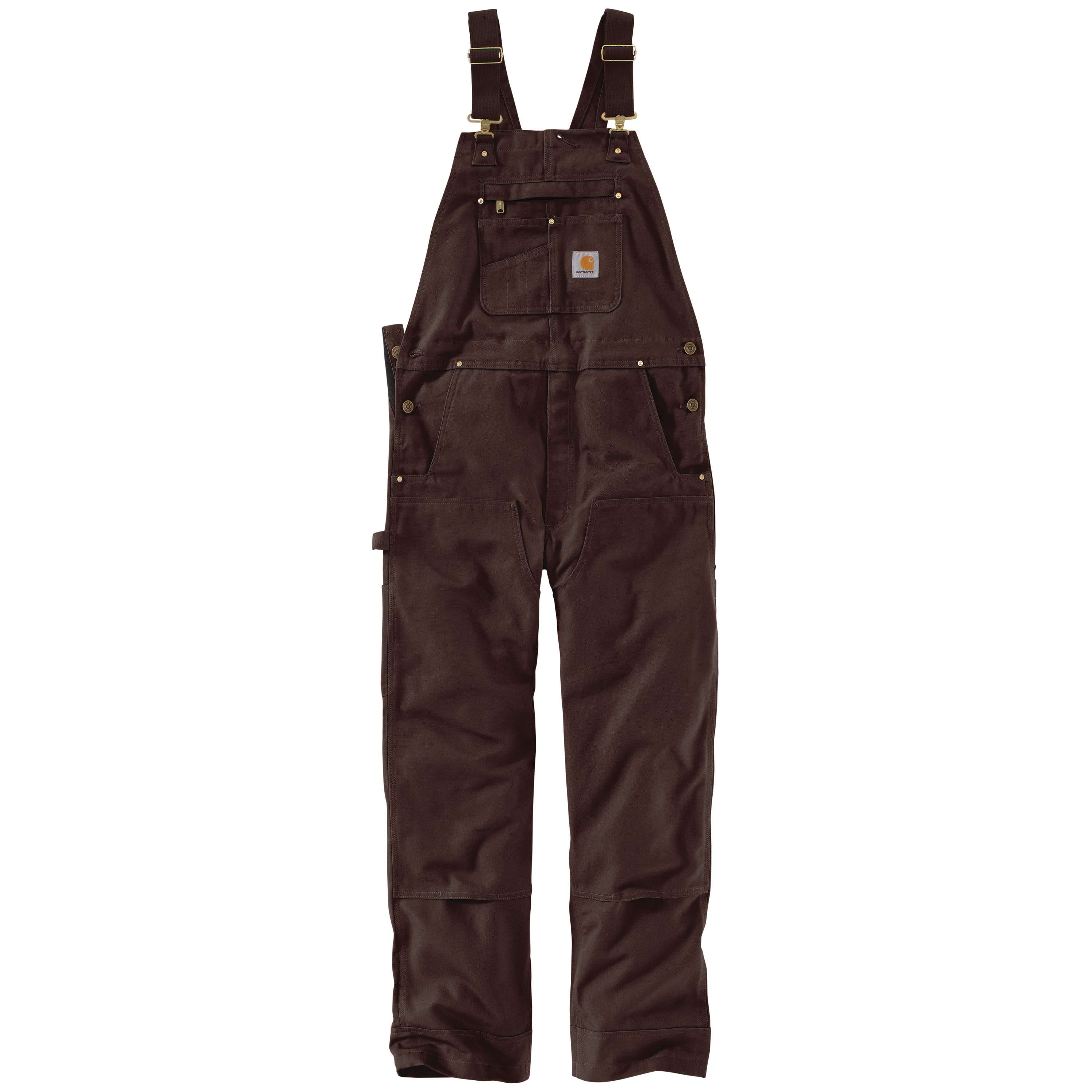 Men's iconic r01 relaxed fit duck bib overalls