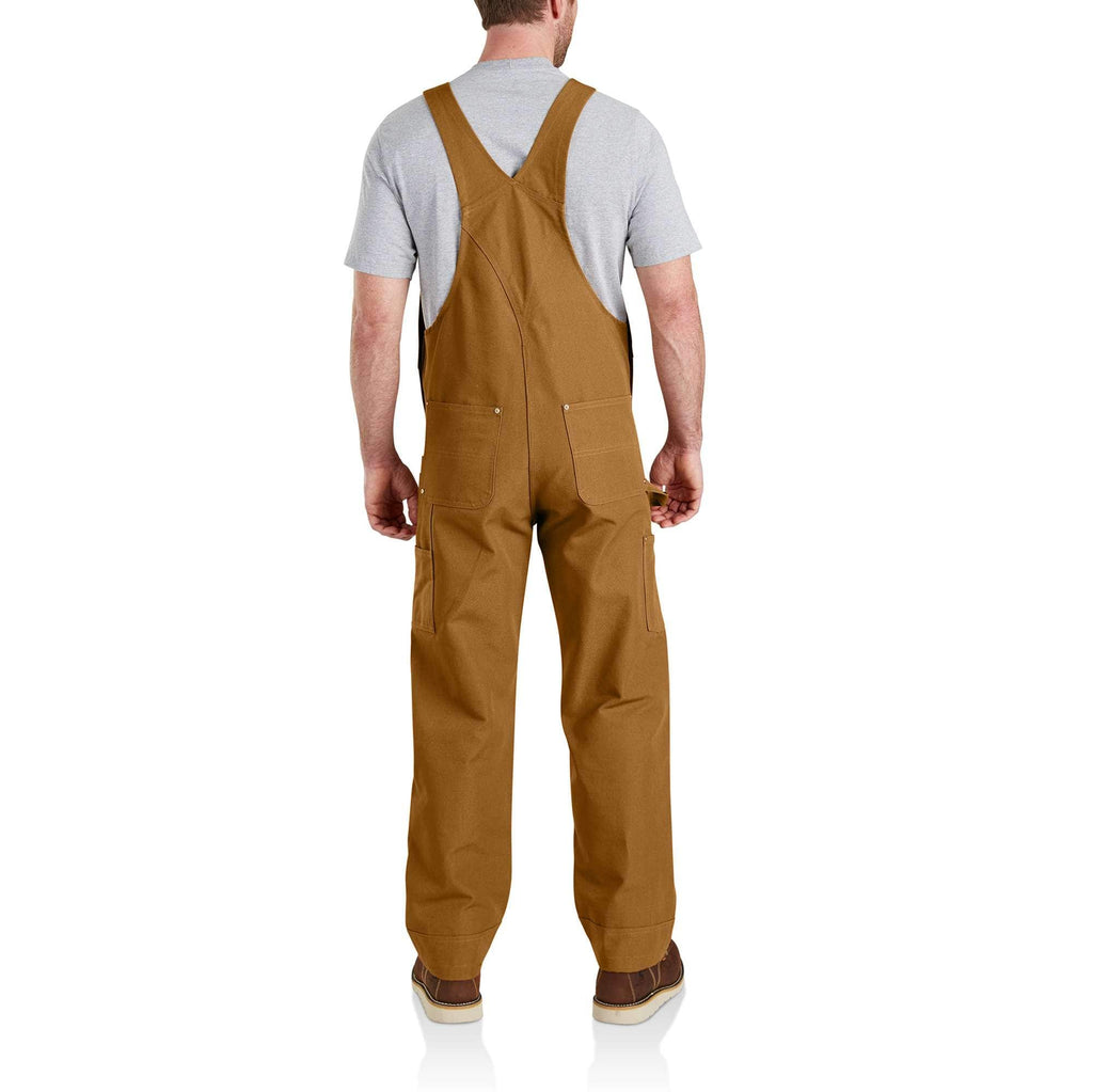 Men's iconic r01 relaxed fit duck bib overalls