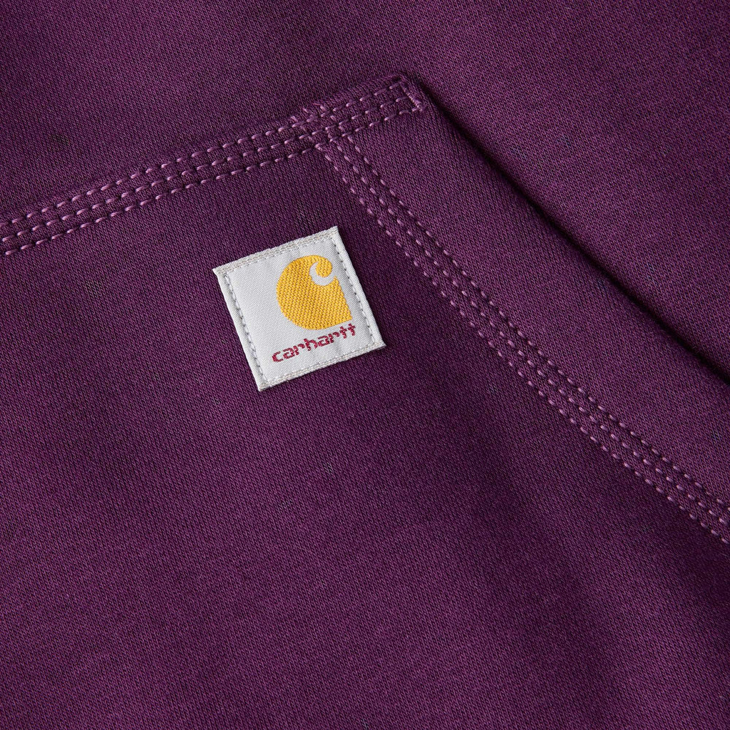 Women's iconic clarksburg relaxed fit fleece lined logo hoodie