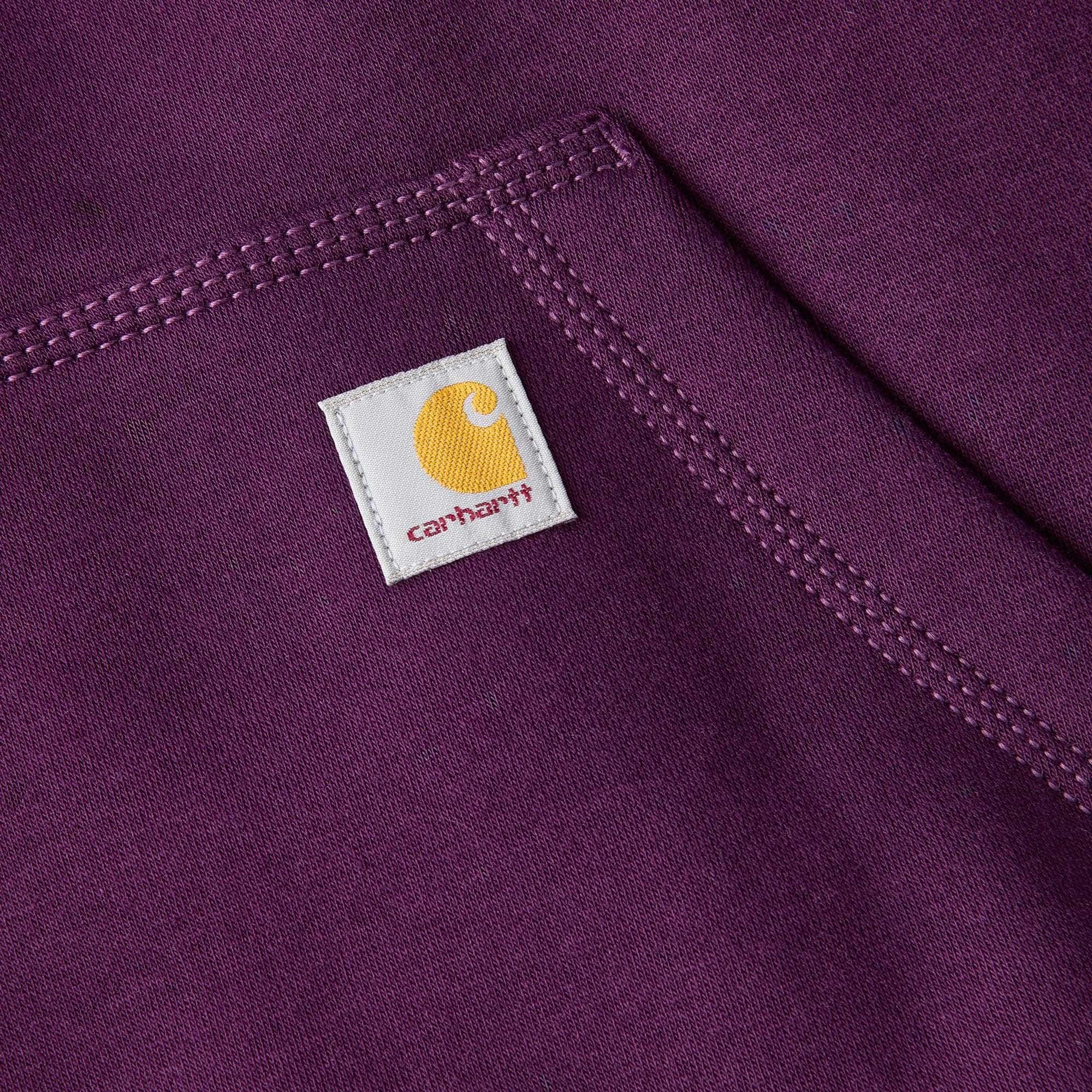 Women's iconic clarksburg relaxed fit fleece lined logo hoodie