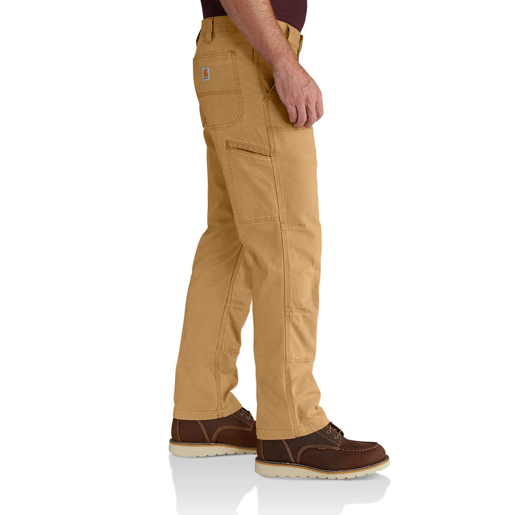 Relaxed straight rigby double knee canvas pants - work pants