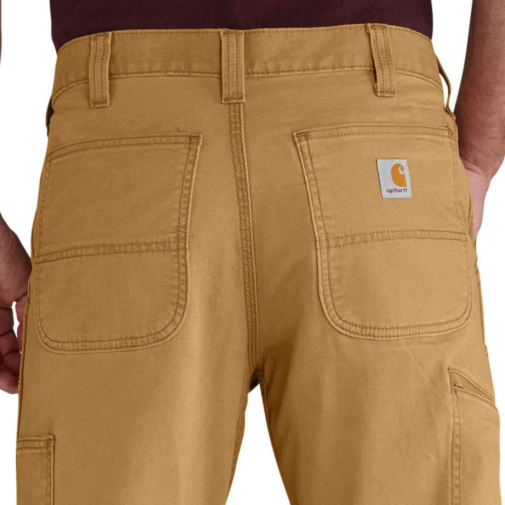 Relaxed straight rigby double knee canvas pants - work pants