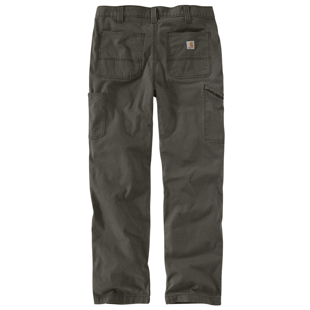 Relaxed straight rigby double knee canvas pants - work pants