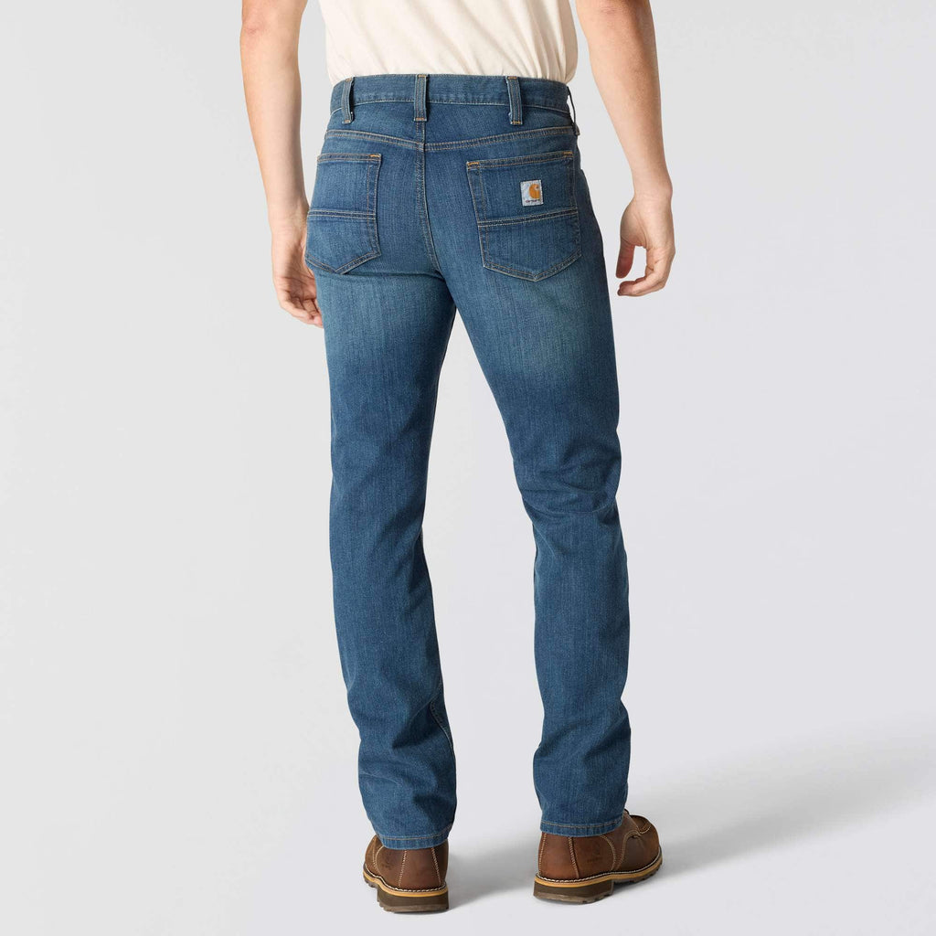 Men's relaxed straight rugged flex work jeans