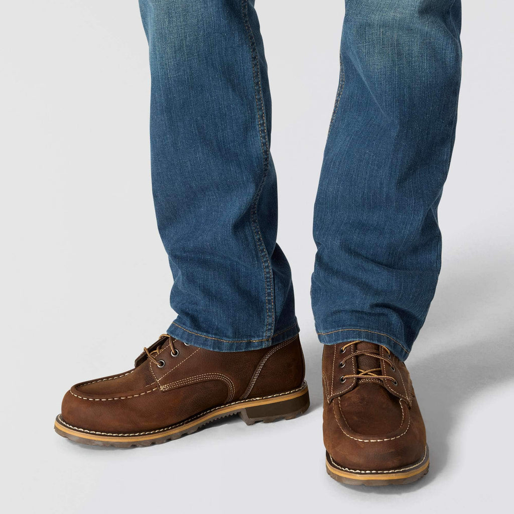 Men's relaxed straight rugged flex work jeans