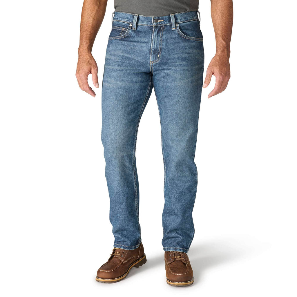 Men's relaxed straight rugged flex work jeans