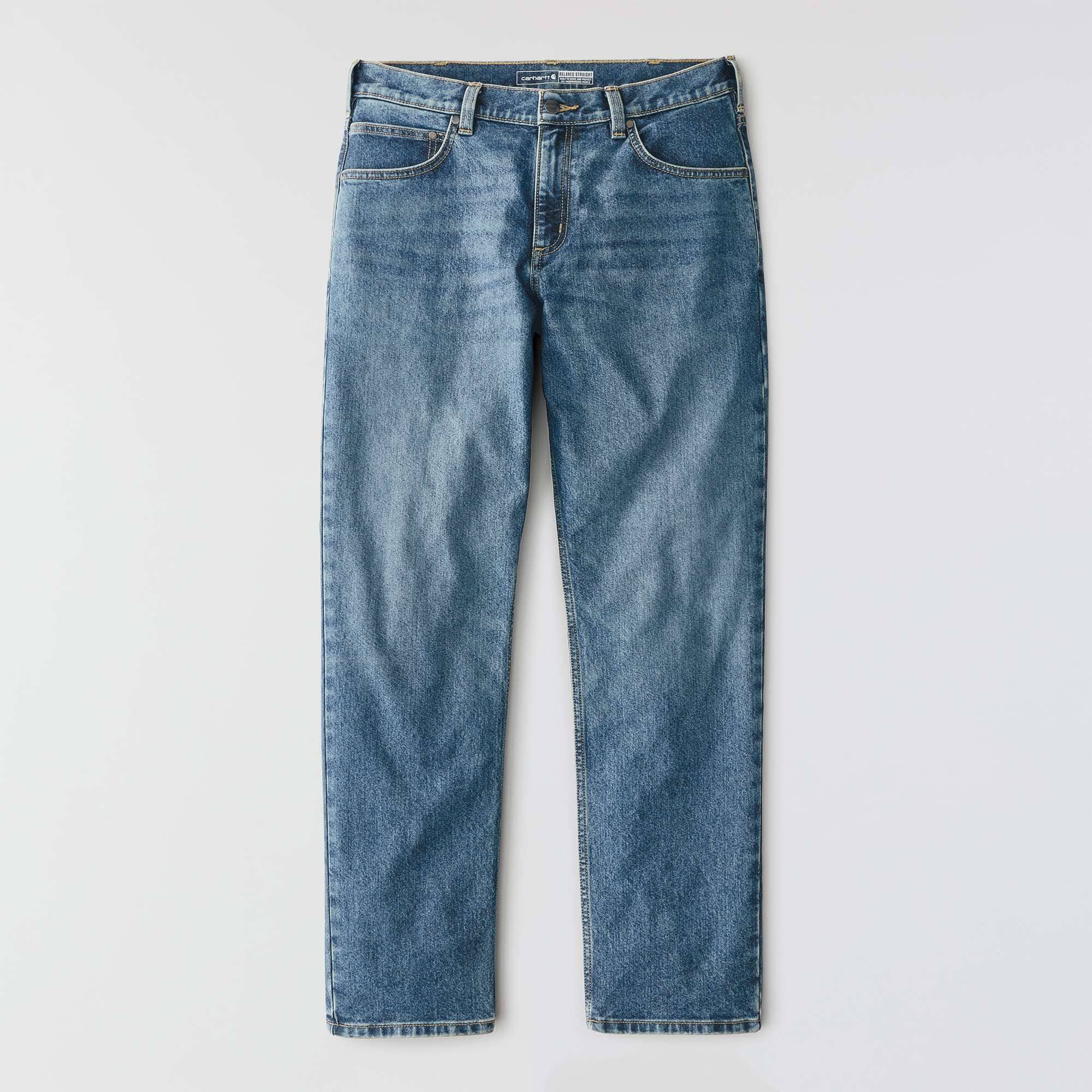 Men's relaxed straight rugged flex work jeans