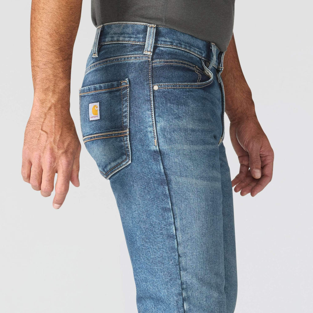 Men's relaxed straight rugged flex work jeans