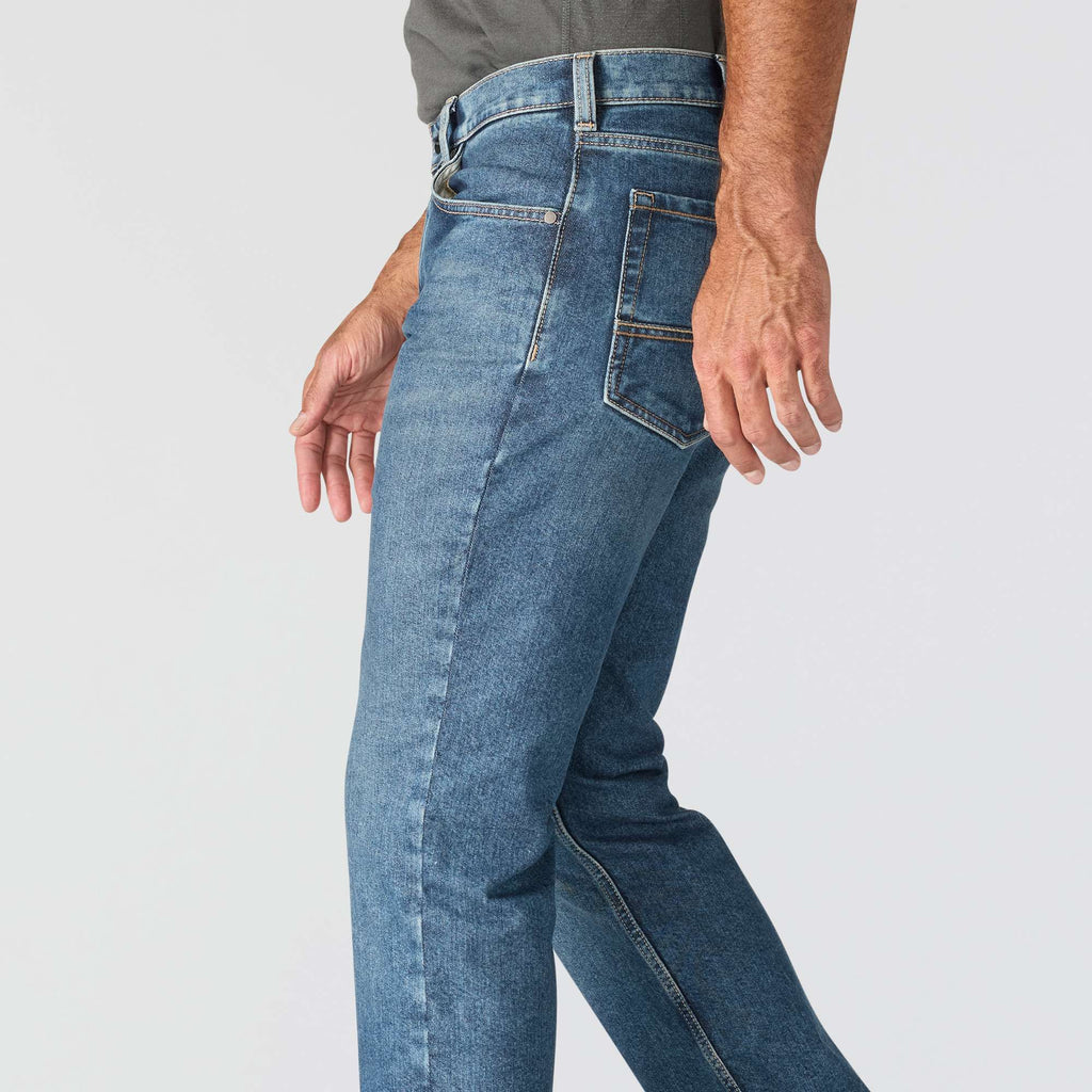 Men's relaxed straight rugged flex work jeans